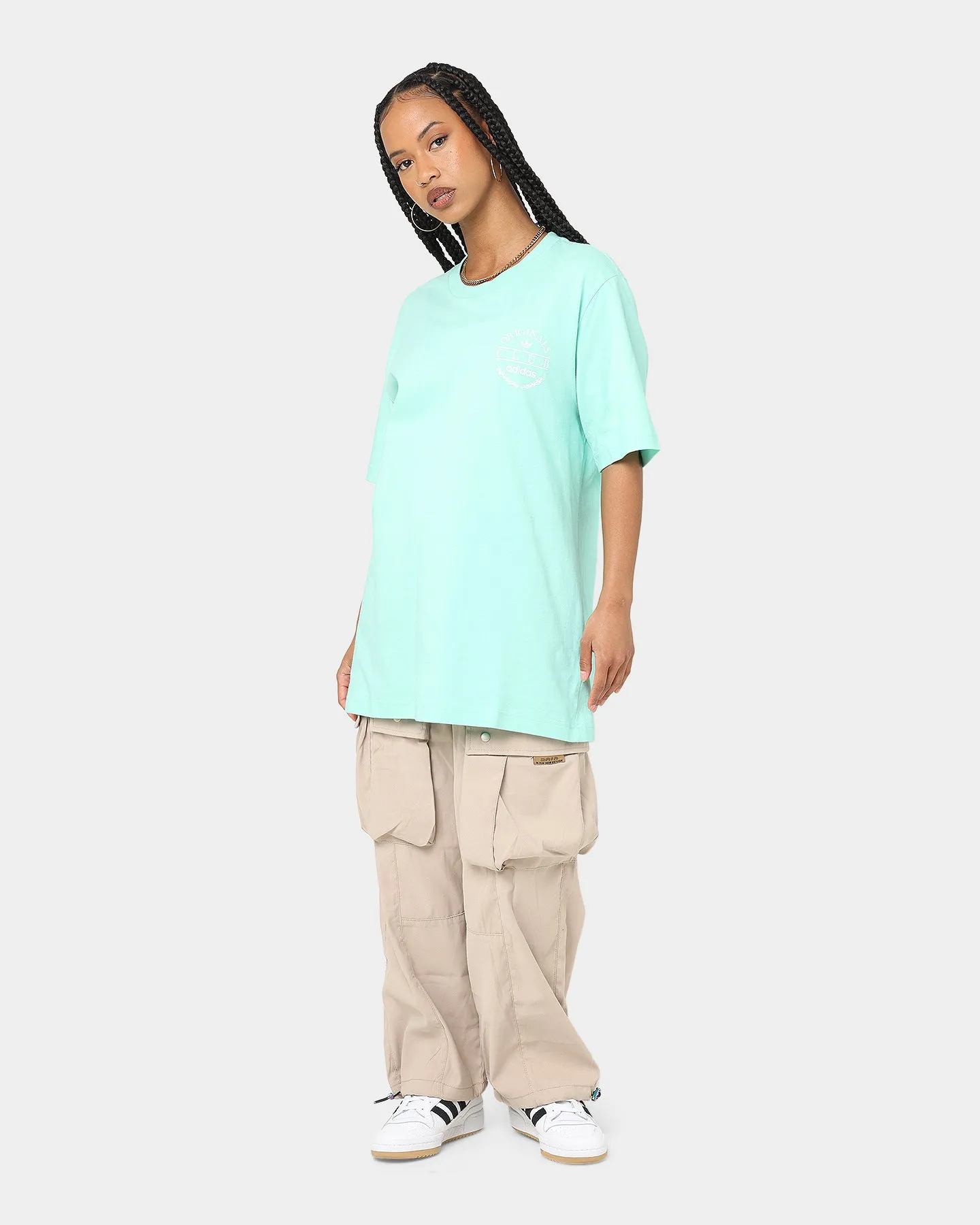 Adidas Club Logo T-Shirt Easy Green