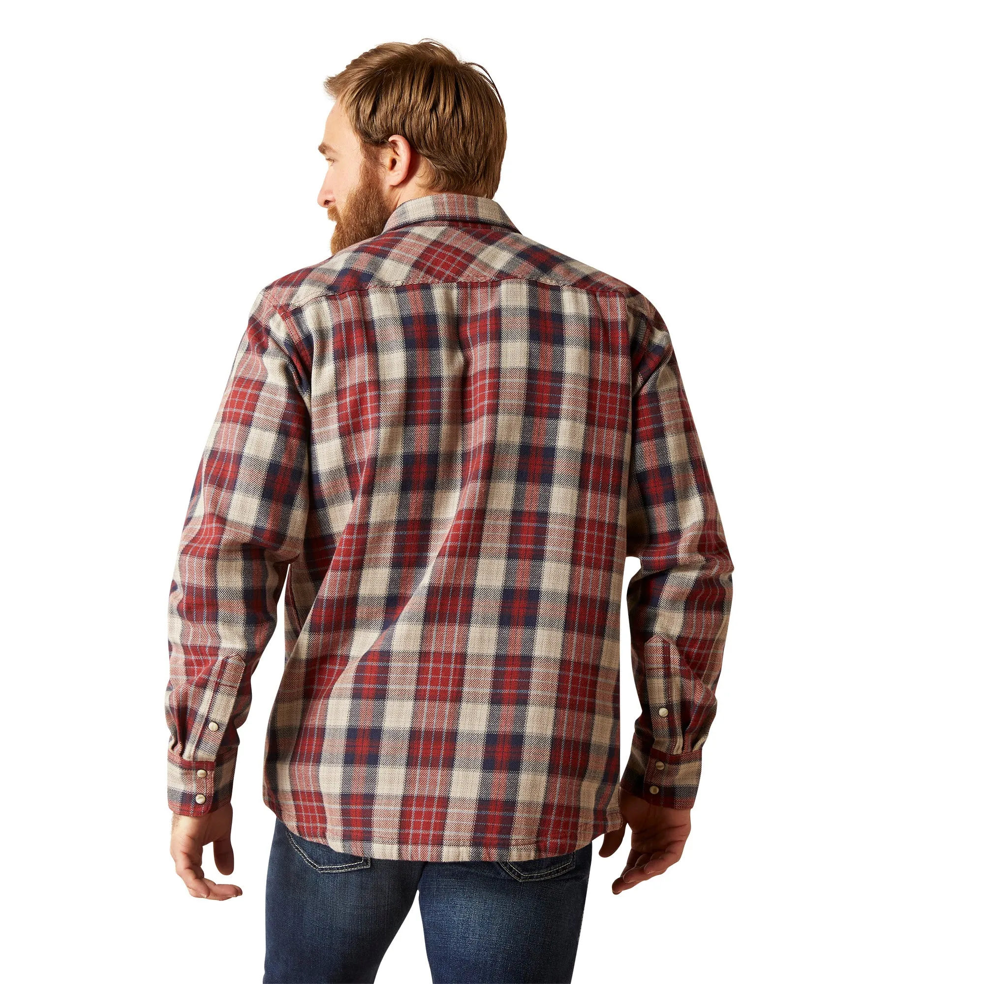 Ariat Mens 10046298 Harlen Comb Honey Retro Fit Shirt