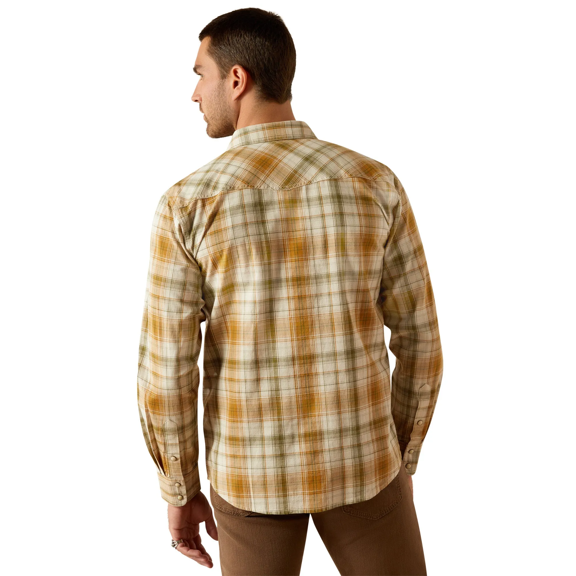 Ariat Mens Halston Retro Fit Western Shirt 10054711