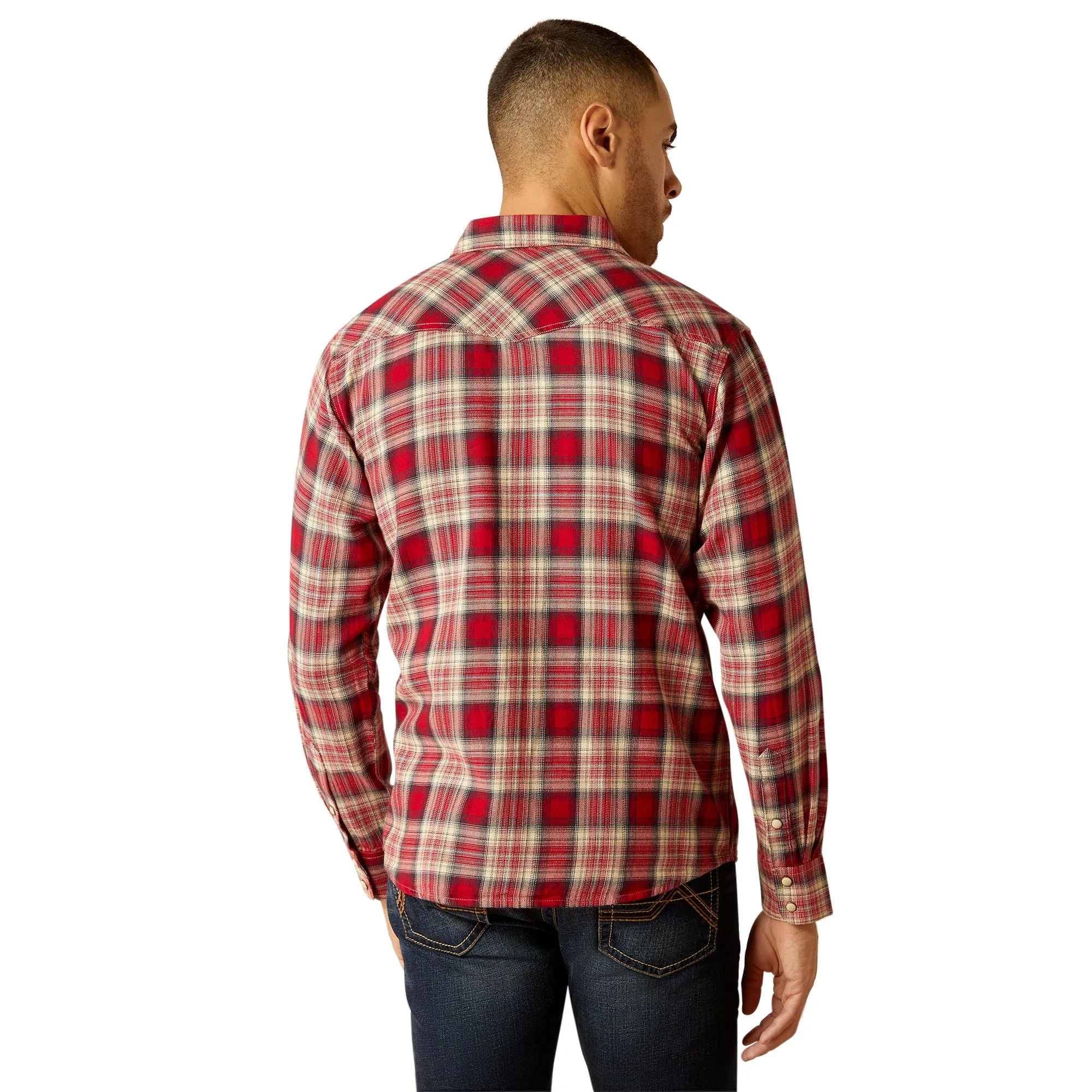 Ariat Mens Herschel Retro Snap Long Sleeved Shirt 10052316