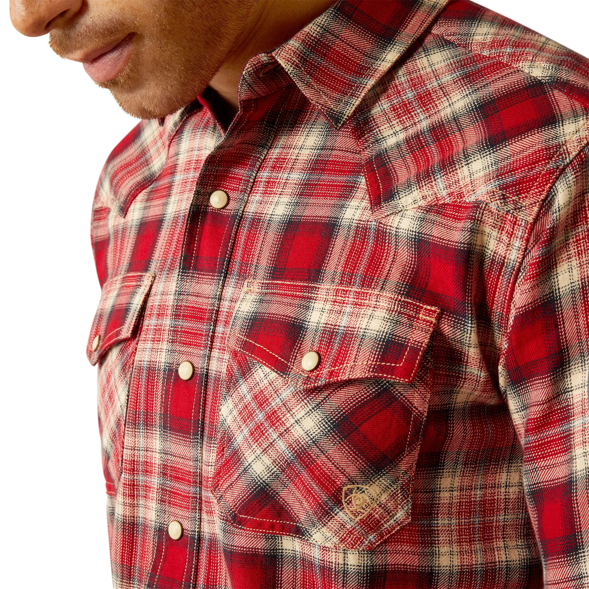 Ariat Mens Herschel Retro Snap Long Sleeved Shirt 10052316