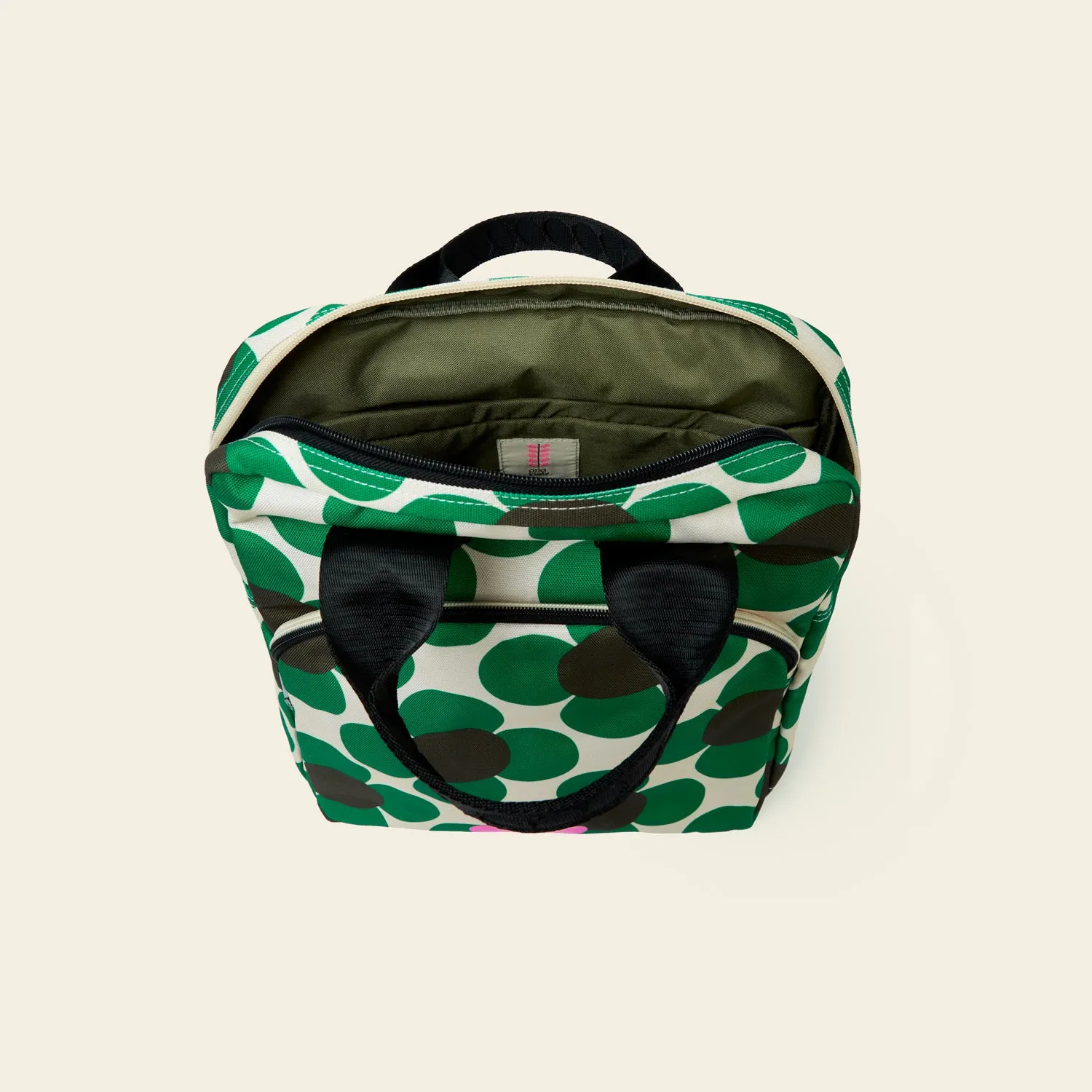 Ark Backpack - Retro Flower Emerald