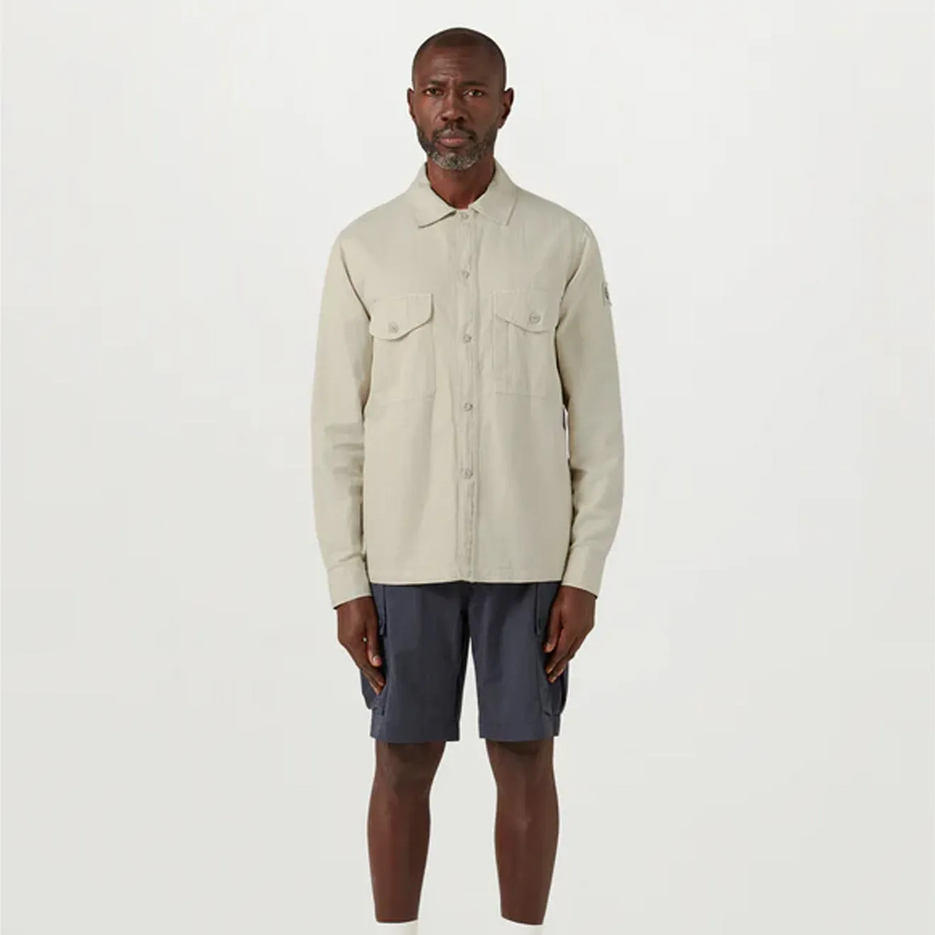 Belstaff CS60 Overshirt Stone Beige
