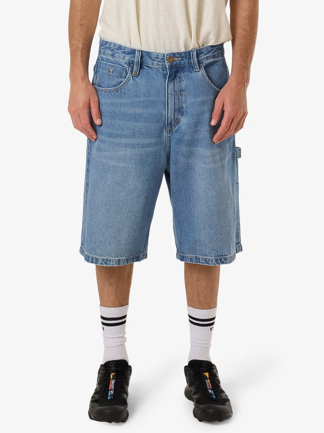 Big Slacker Denim Short - Long Ago Blue