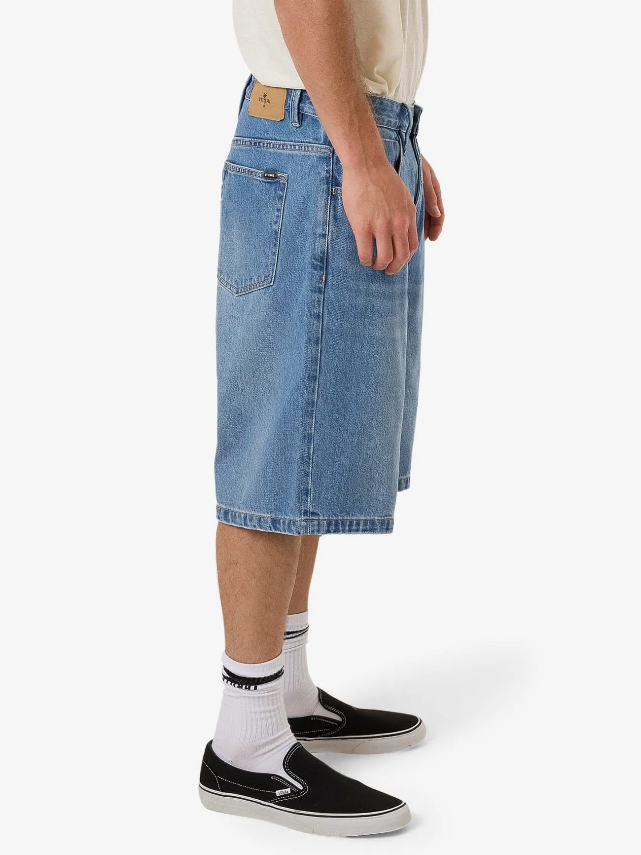 Big Slacker Denim Short - Long Ago Blue