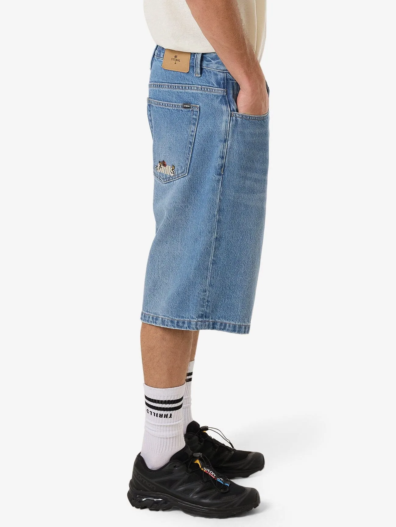 Big Slacker Denim Short - Long Ago Blue