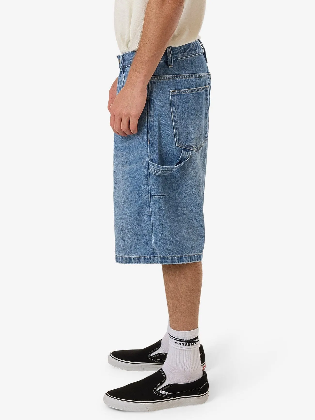 Big Slacker Denim Short - Long Ago Blue