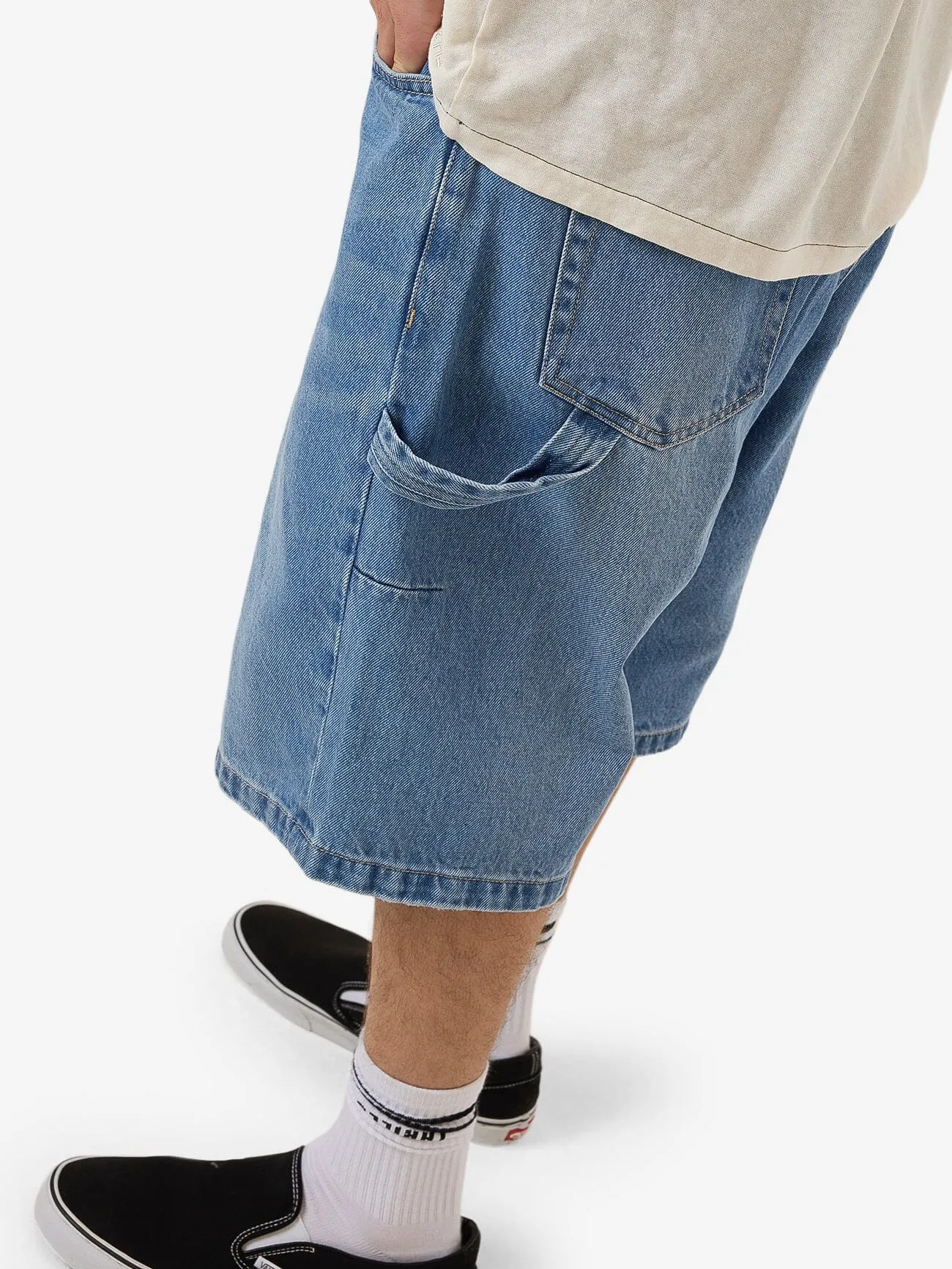 Big Slacker Denim Short - Long Ago Blue
