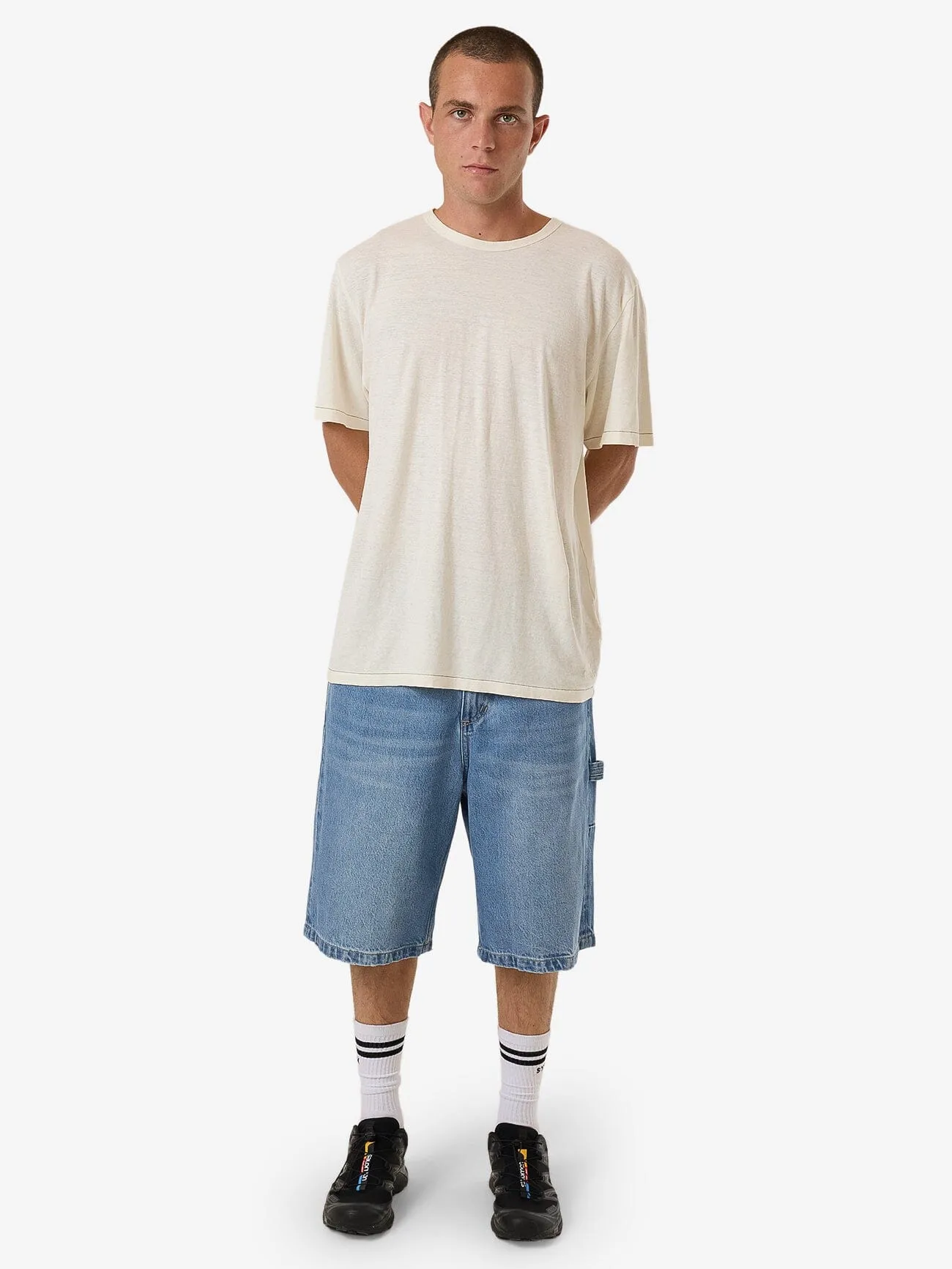 Big Slacker Denim Short - Long Ago Blue