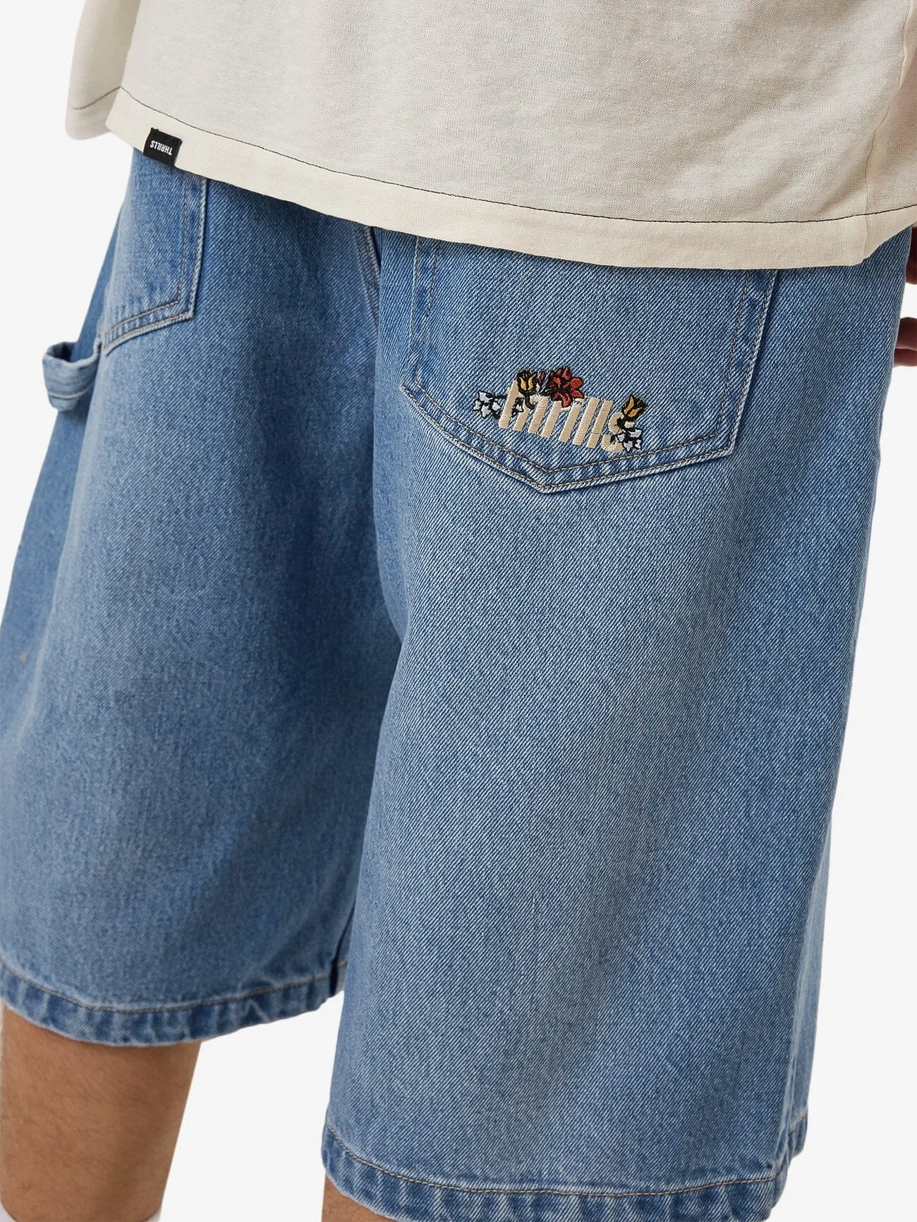 Big Slacker Denim Short - Long Ago Blue