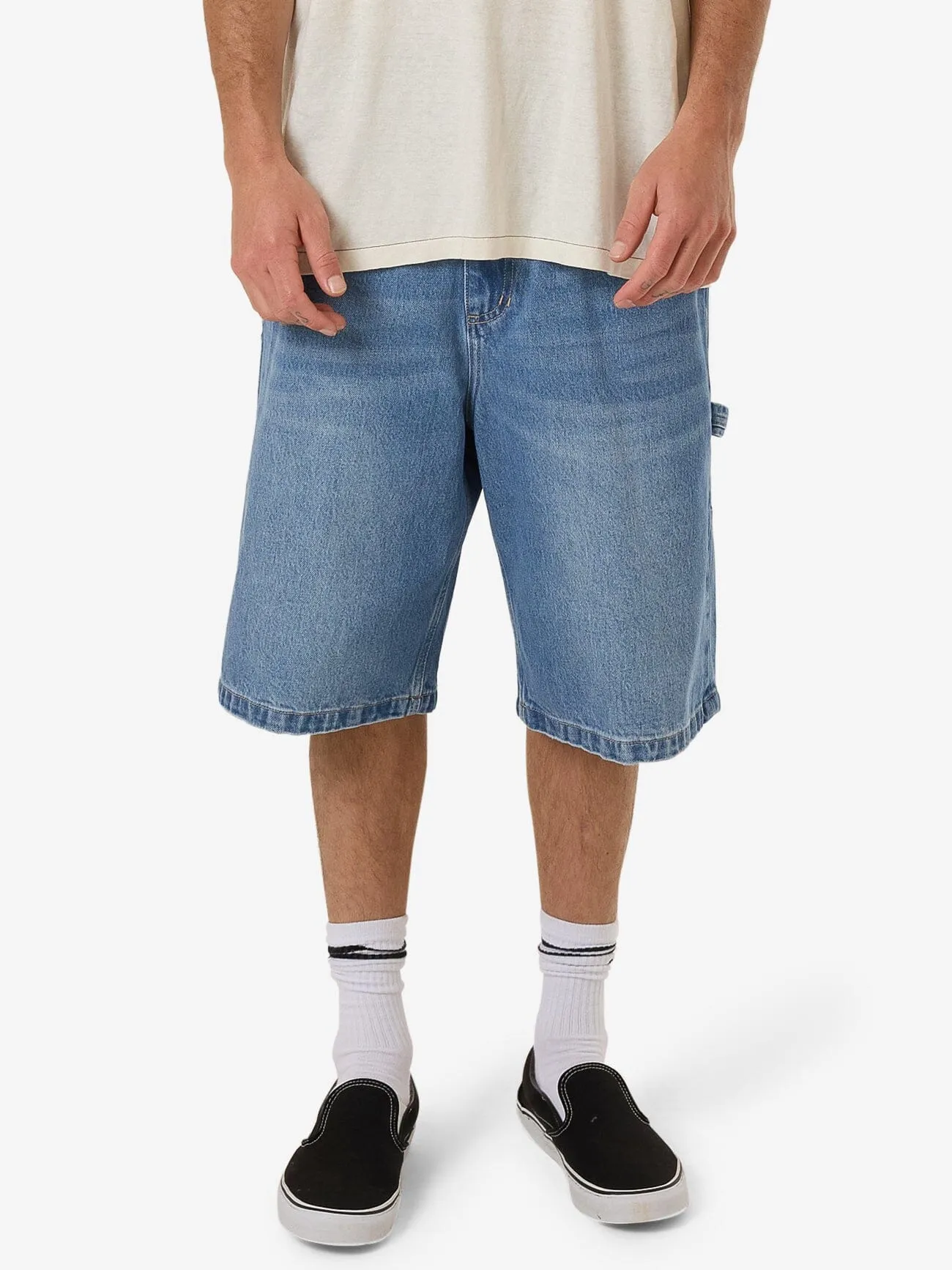 Big Slacker Denim Short - Long Ago Blue