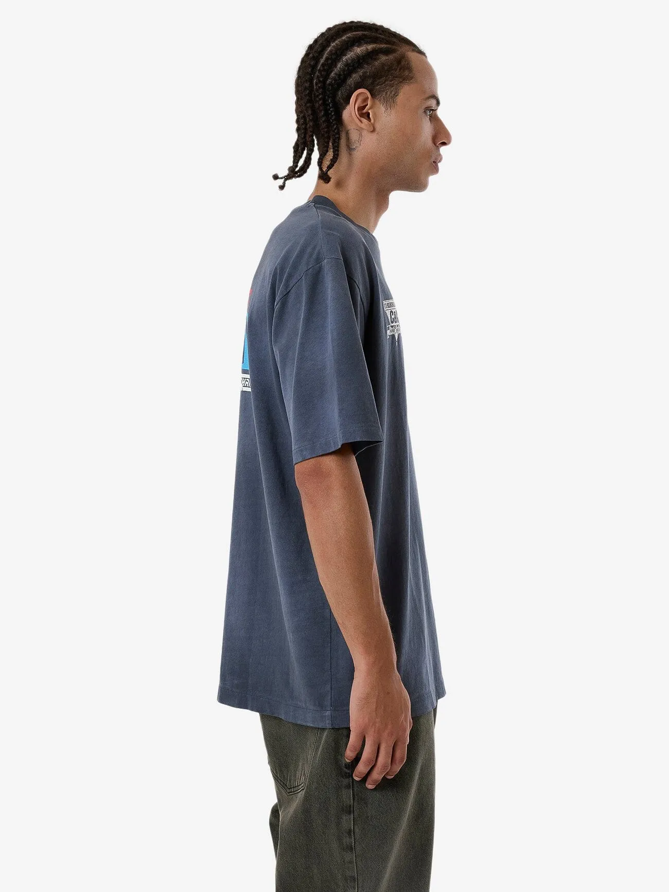 Built For Speed Oversize Fit Tee - Light Petrol
