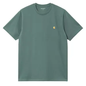 Carhartt WIP S/S Chase T-Shirt Silver Pine / Gold