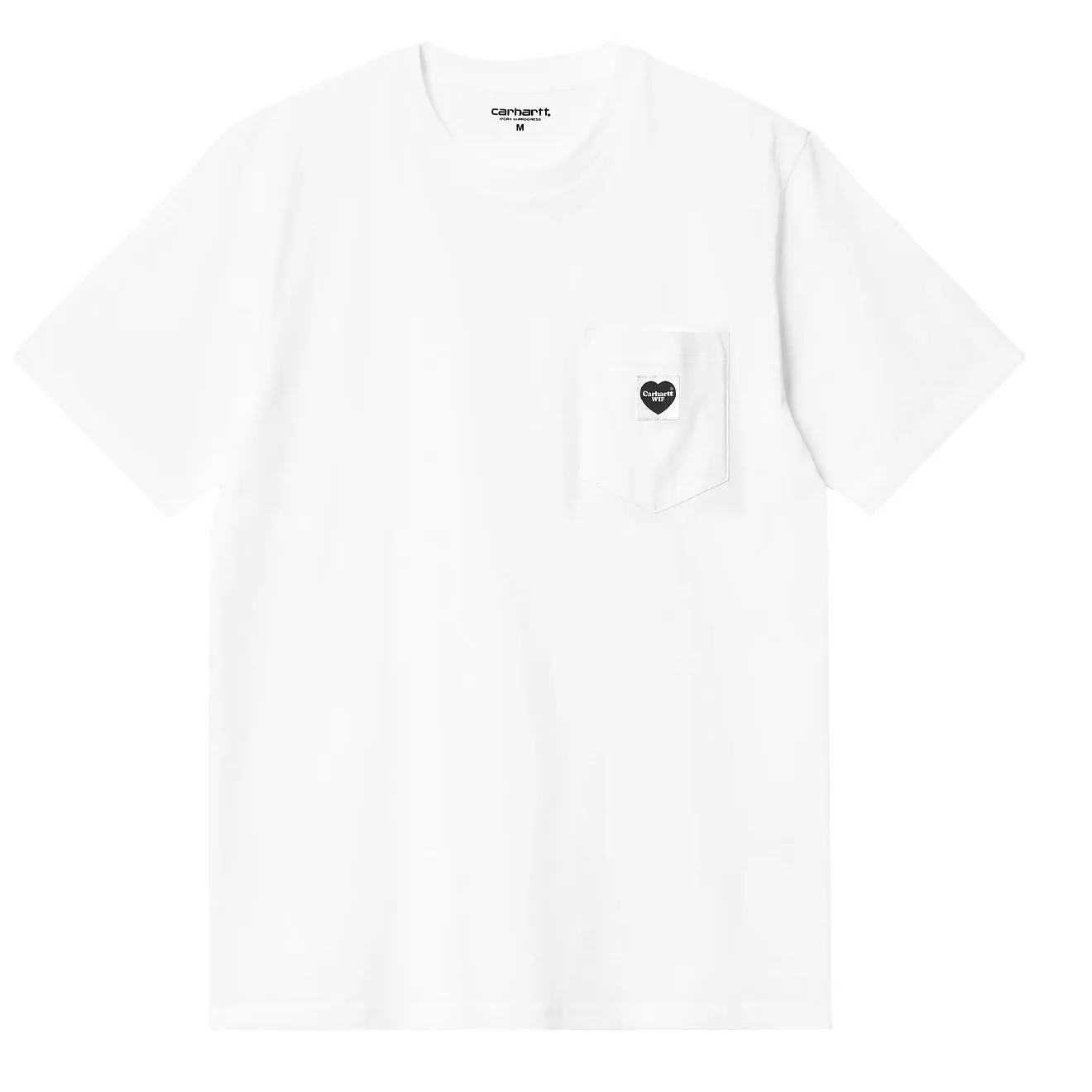 Carhartt WIP S/S Pocket Heart T-Shirt White / Black