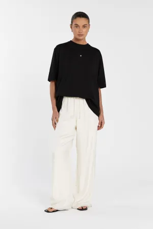 CHANCE BLACK SIGNATURE COTTON TEE