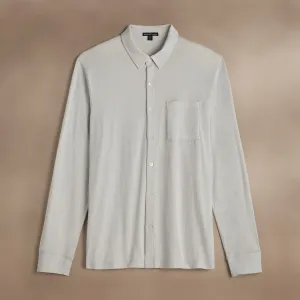 Clean Finish Jersey Shirt - Light Mist