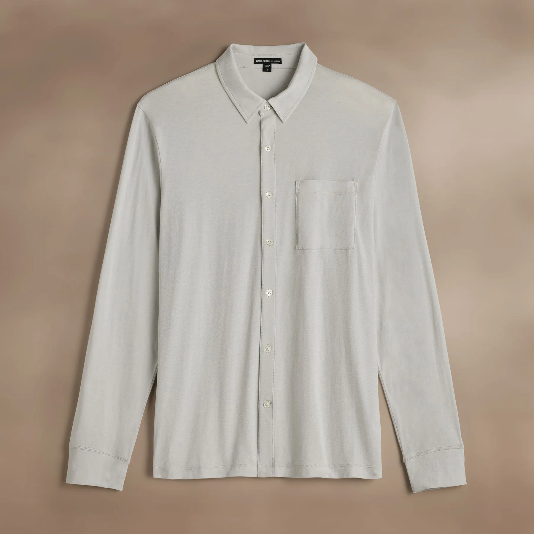 Clean Finish Jersey Shirt - Light Mist