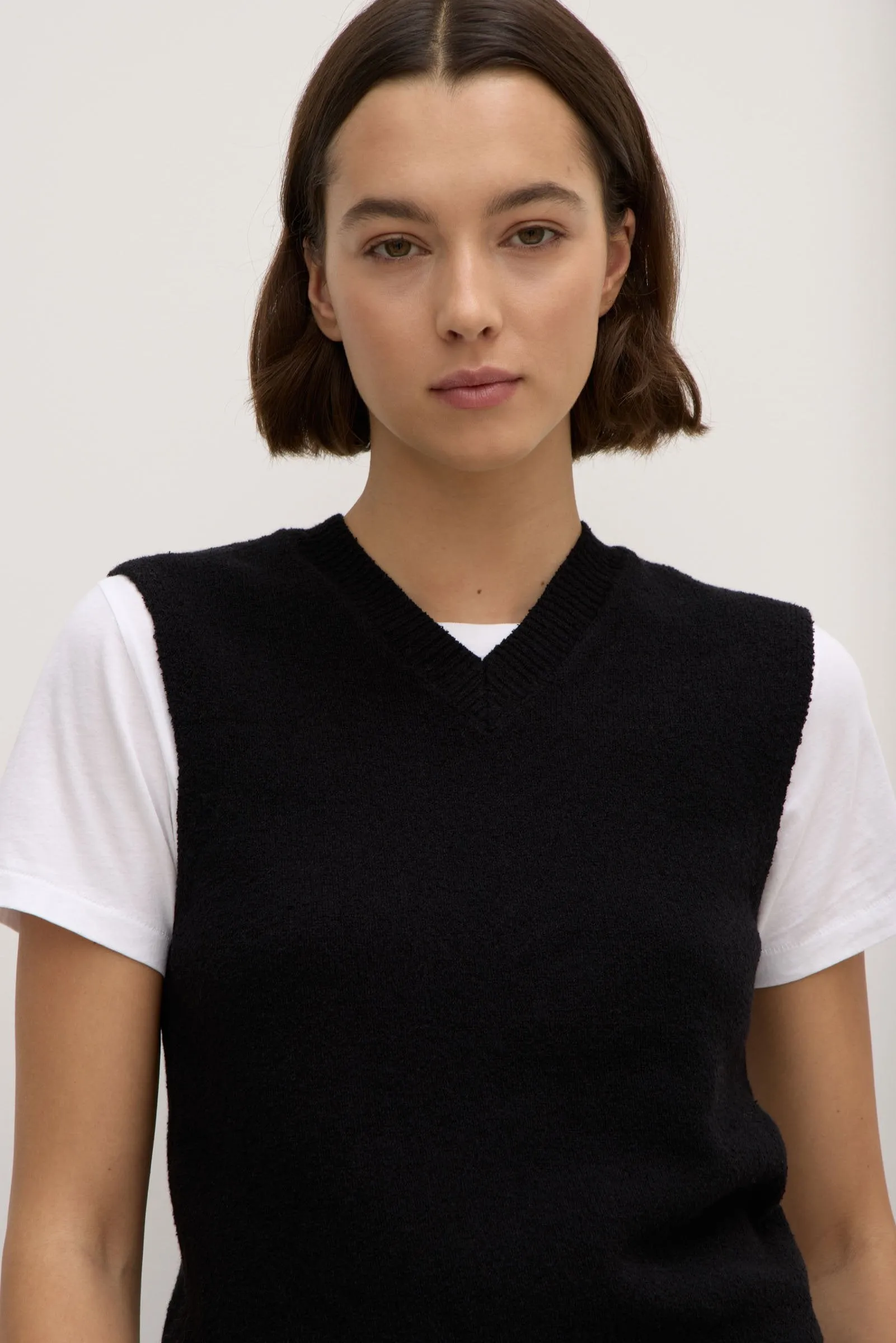 Corby V-Neck Knit Top