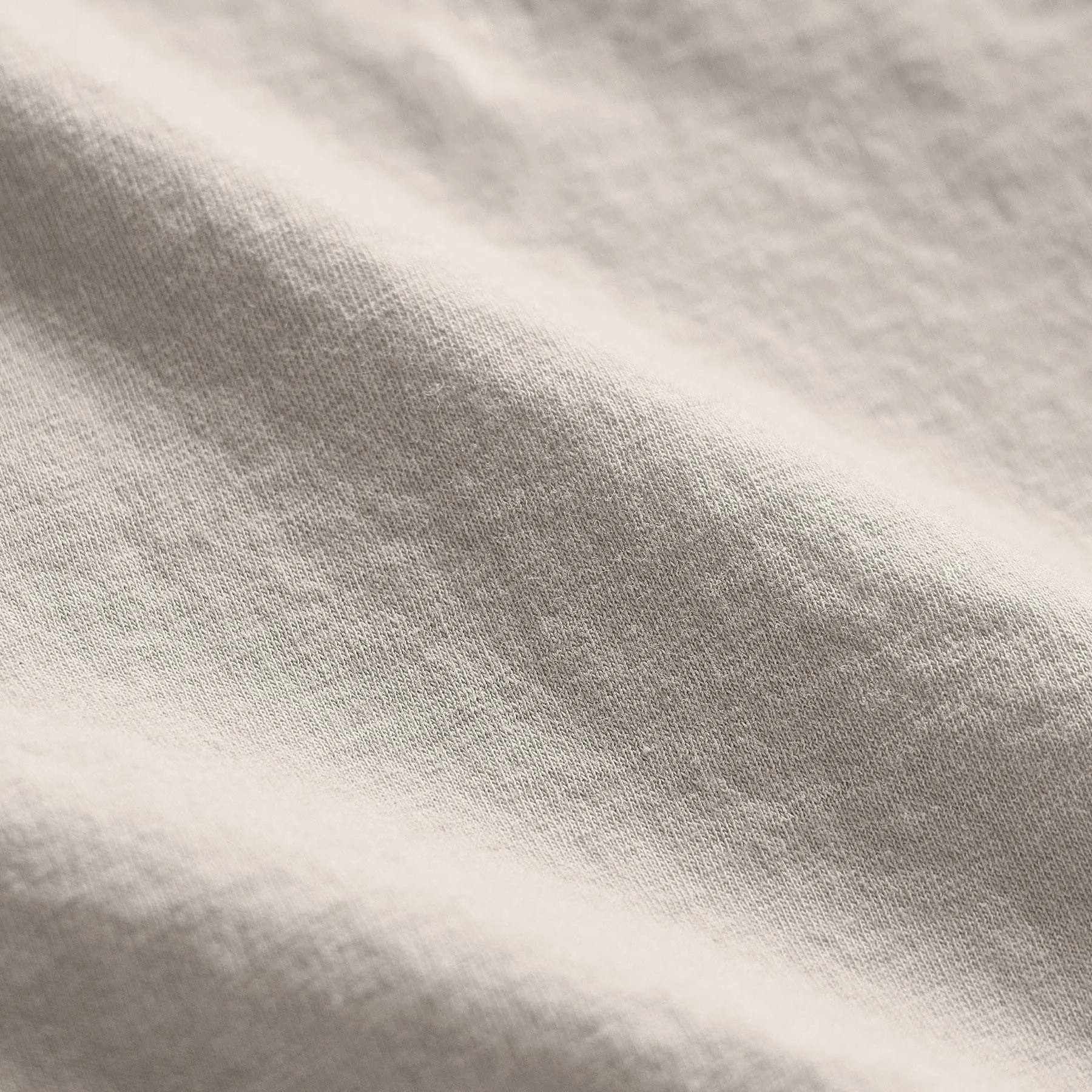 Cotton Linen Pocket Polo - Salt