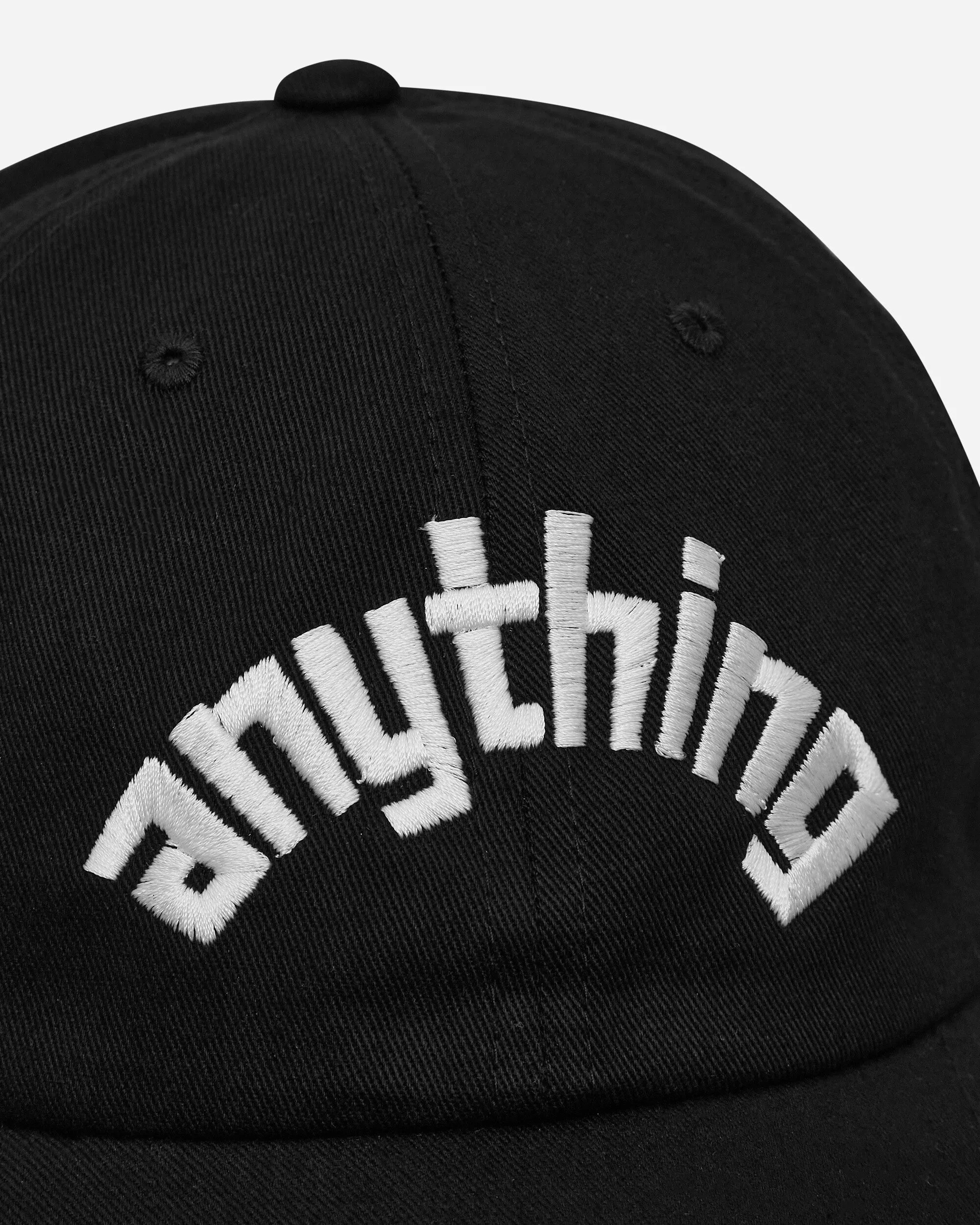 Curved Logo Dad Hat Black