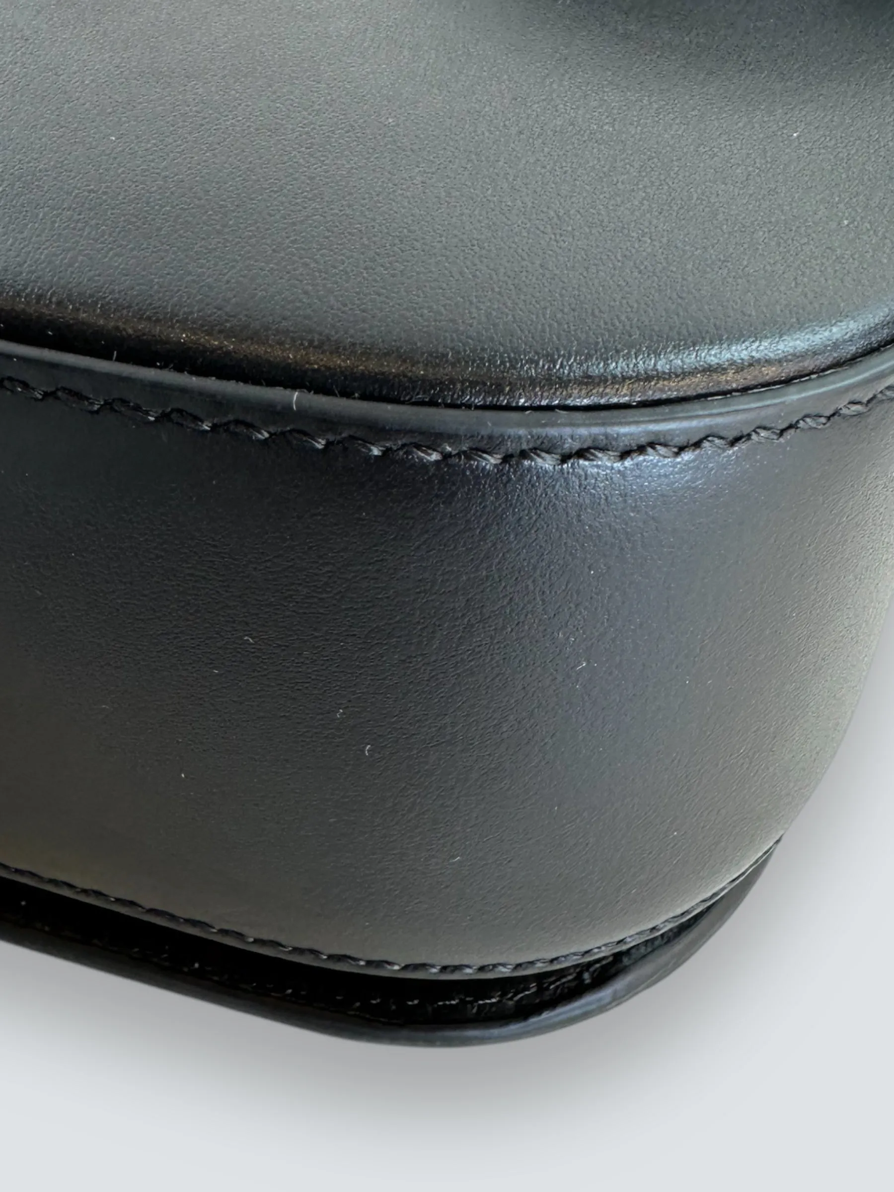 Demellier Monochrome Leather & Canvas Crossbody
