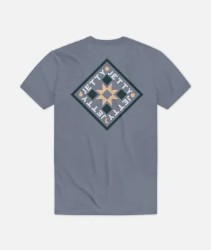 Desert Sun Pocket Tee - Fog