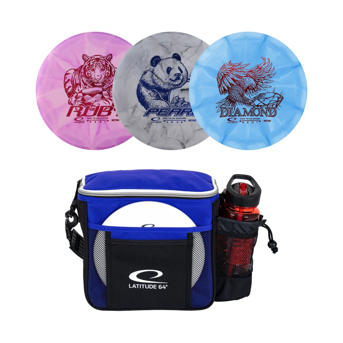 Disc Golf Starter Set Light   Slim Bag Bundle