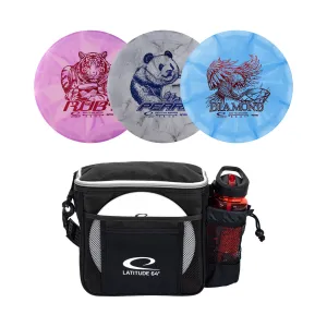 Disc Golf Starter Set Light   Slim Bag Bundle