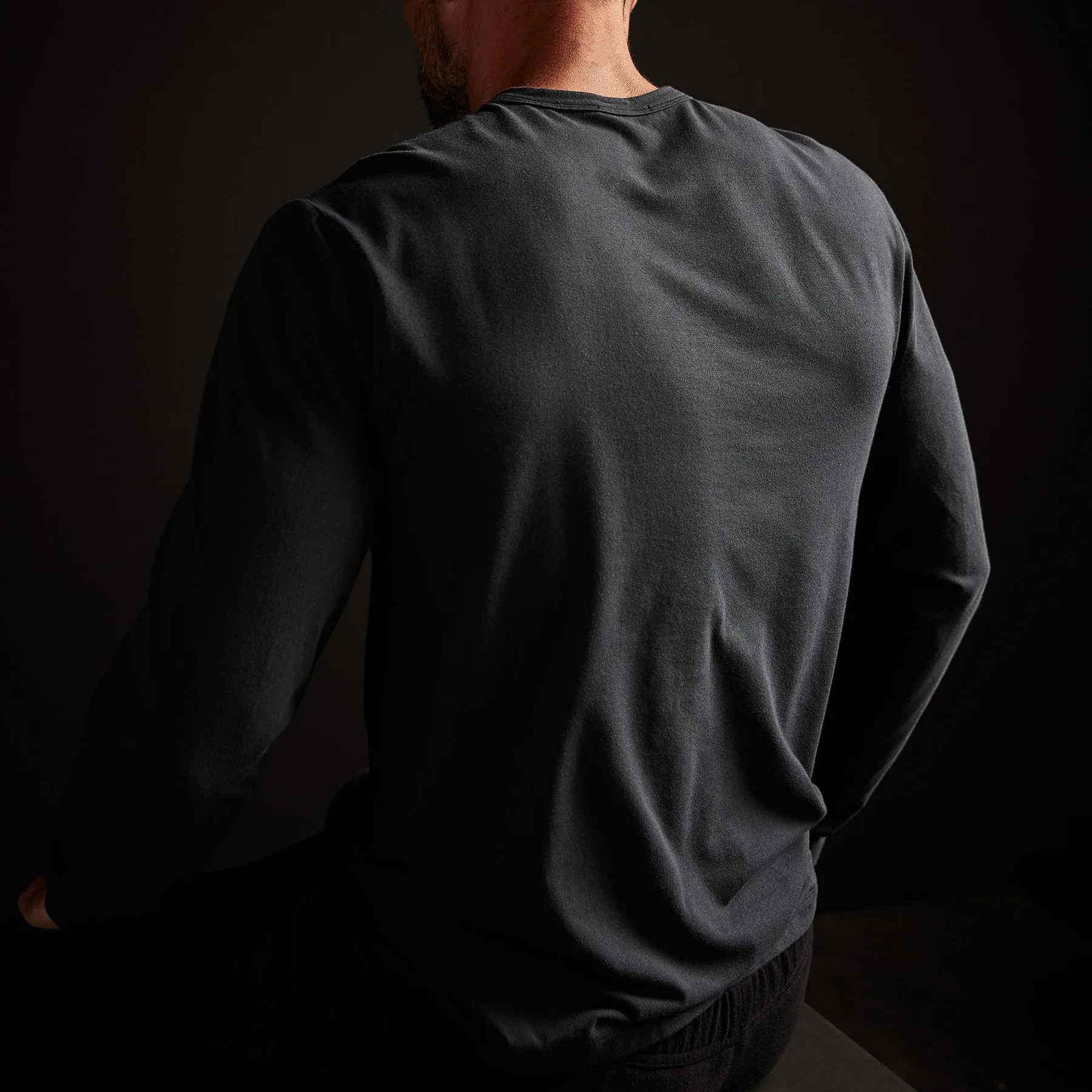 Elevated Lotus Jersey Lounge Crew - French Navy