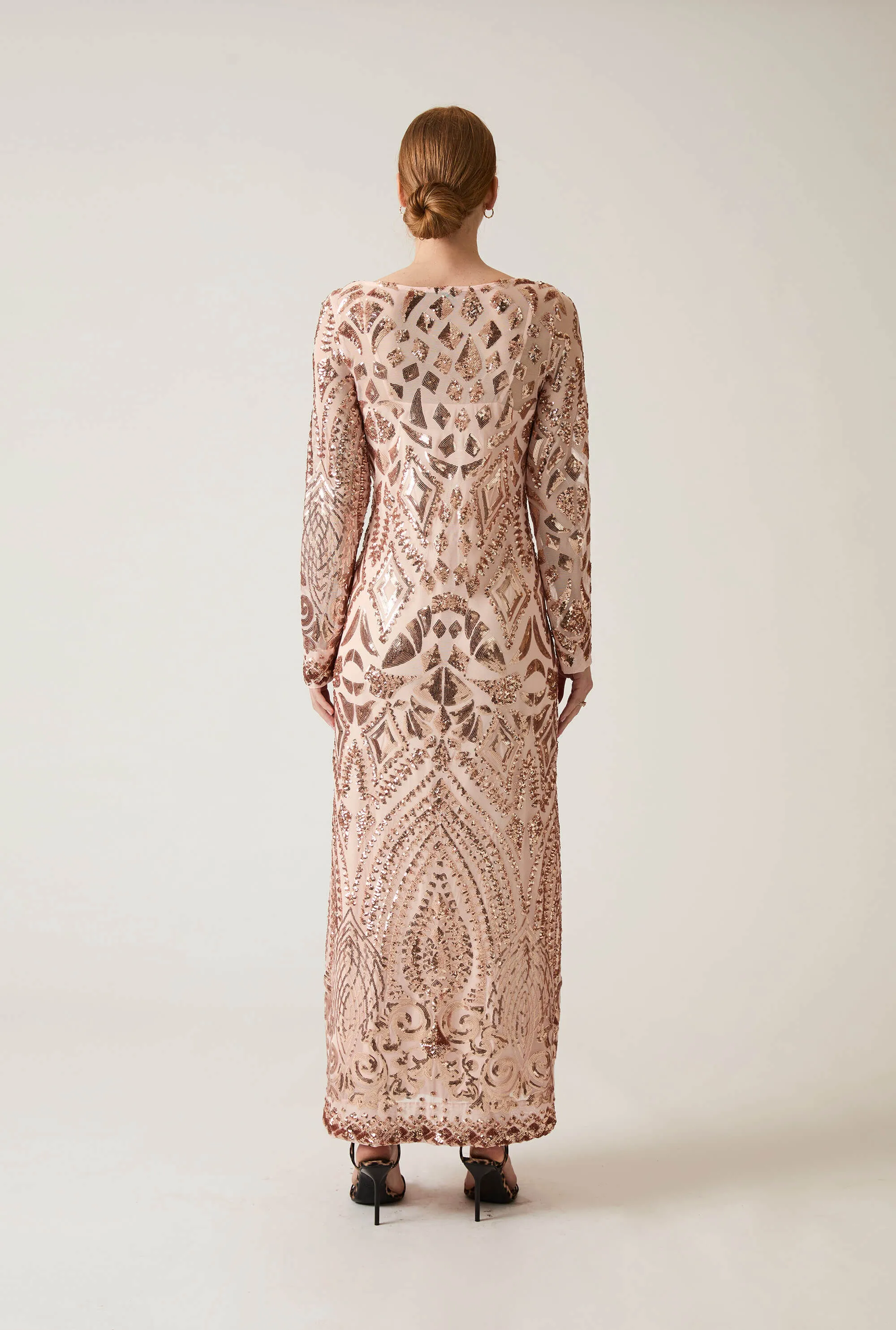 Embellished Maxi Dress