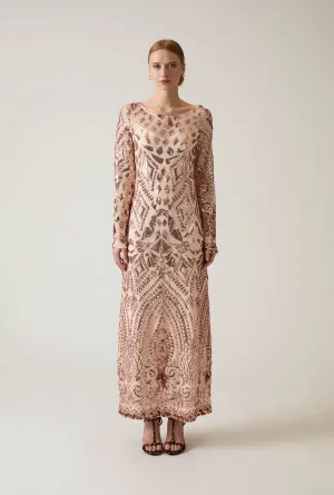 Embellished Maxi Dress