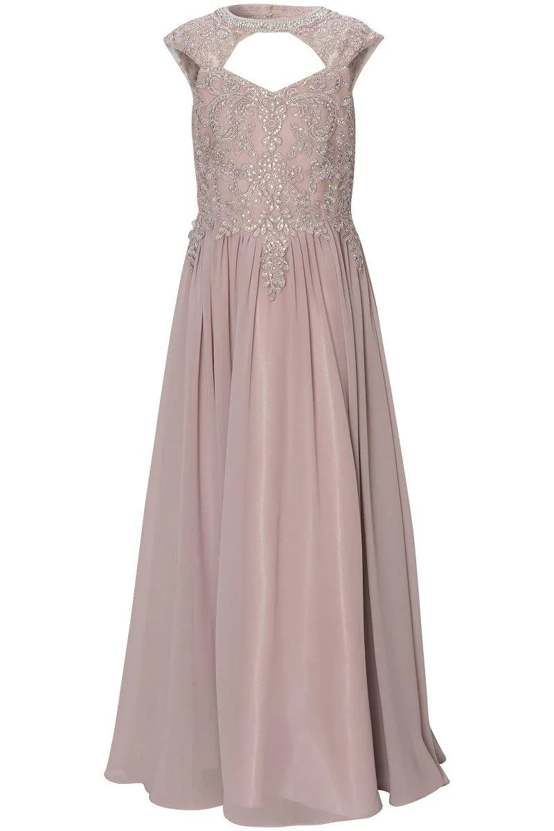 Floor Length Flower Girl Dress