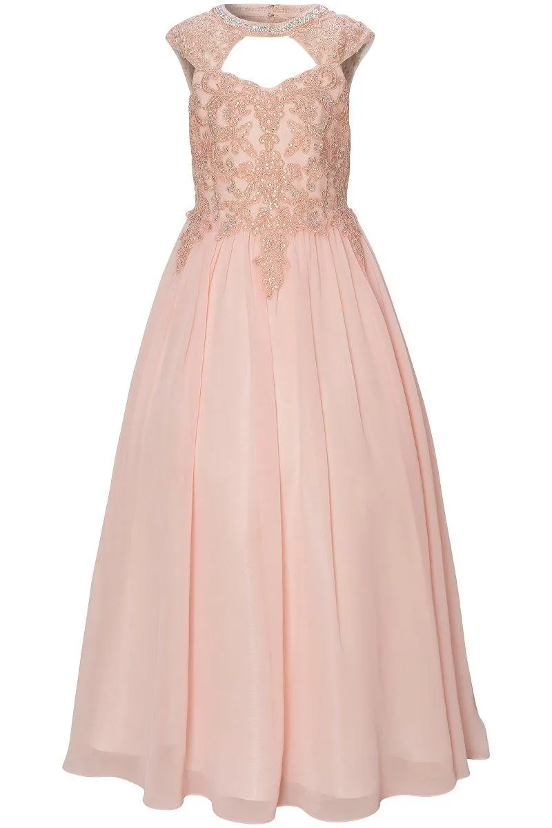 Floor Length Flower Girl Dress