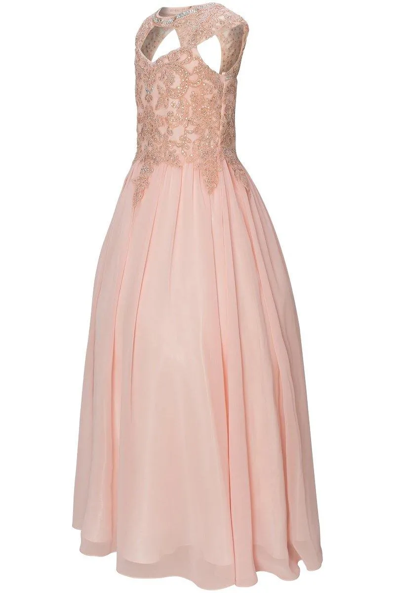 Floor Length Flower Girl Dress