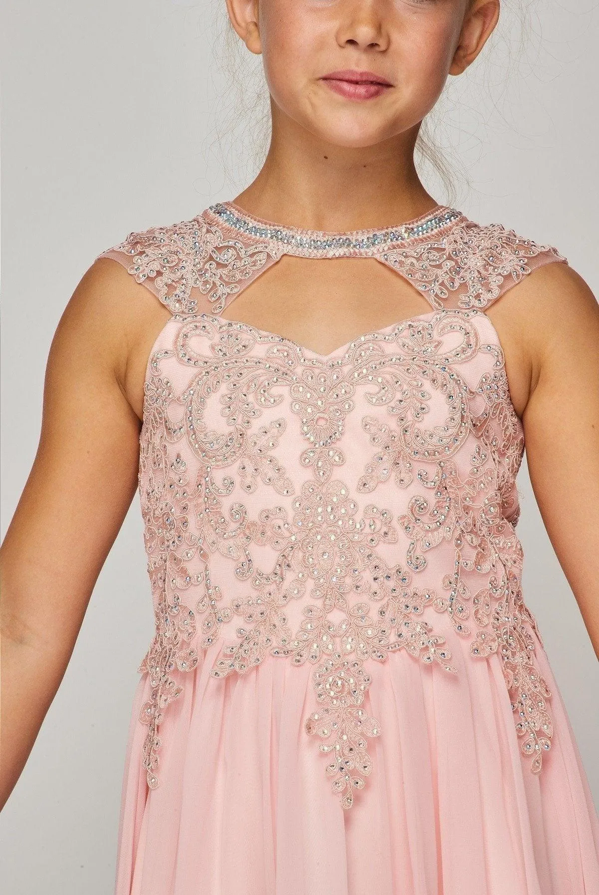 Floor Length Flower Girl Dress