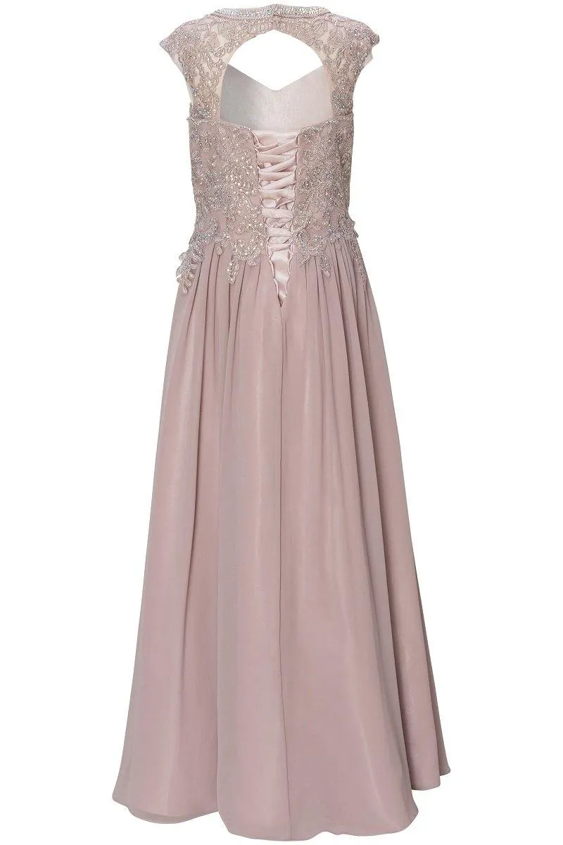 Floor Length Flower Girl Dress