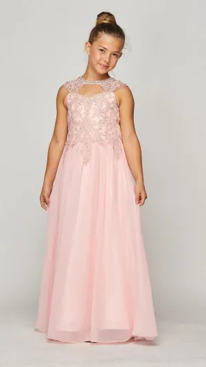 Floor Length Flower Girl Dress