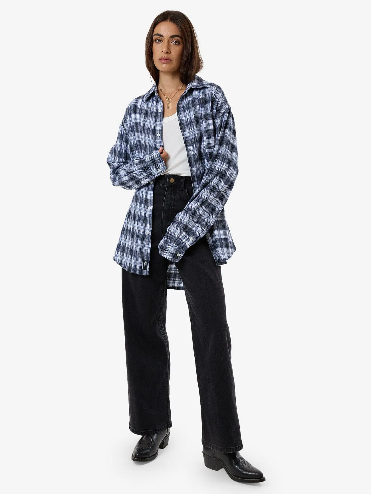 Friendly Service Flannel Shirt - Iceberg