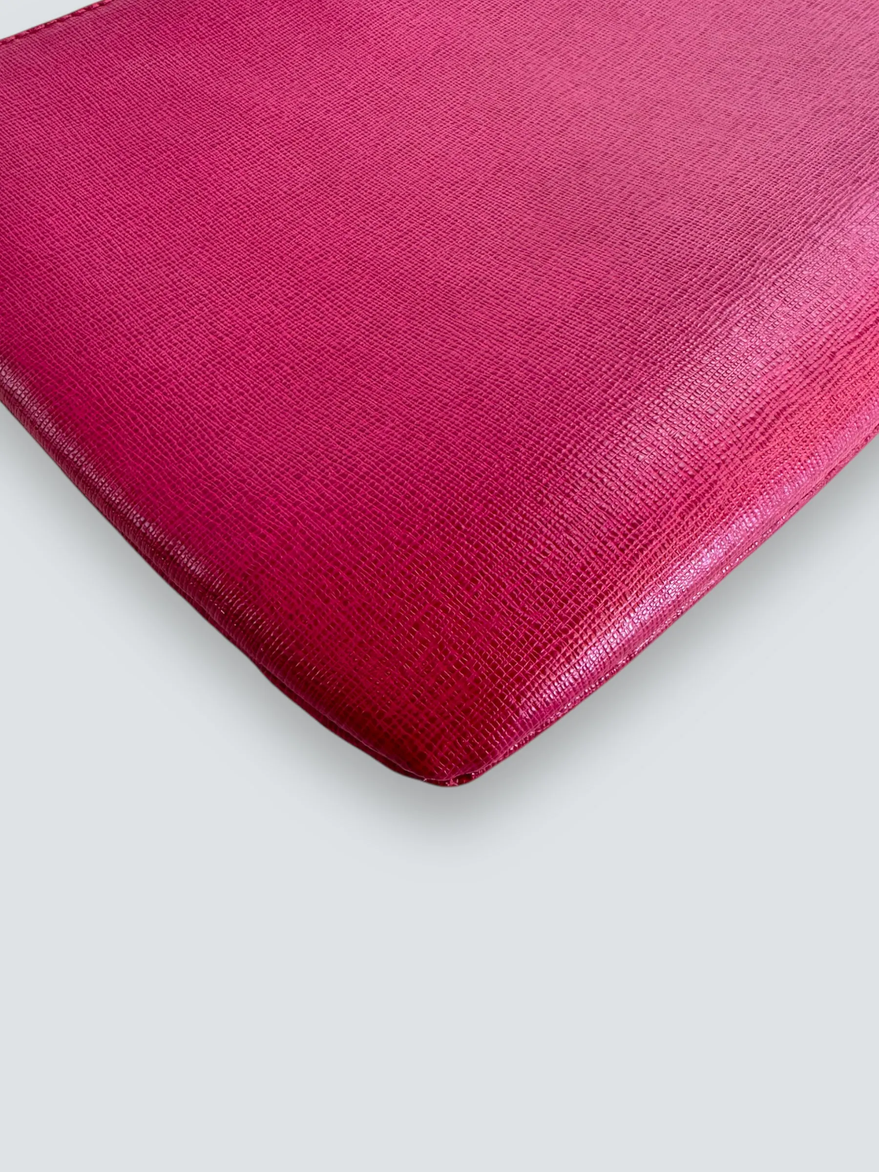 Furla Pink Leather Clutch