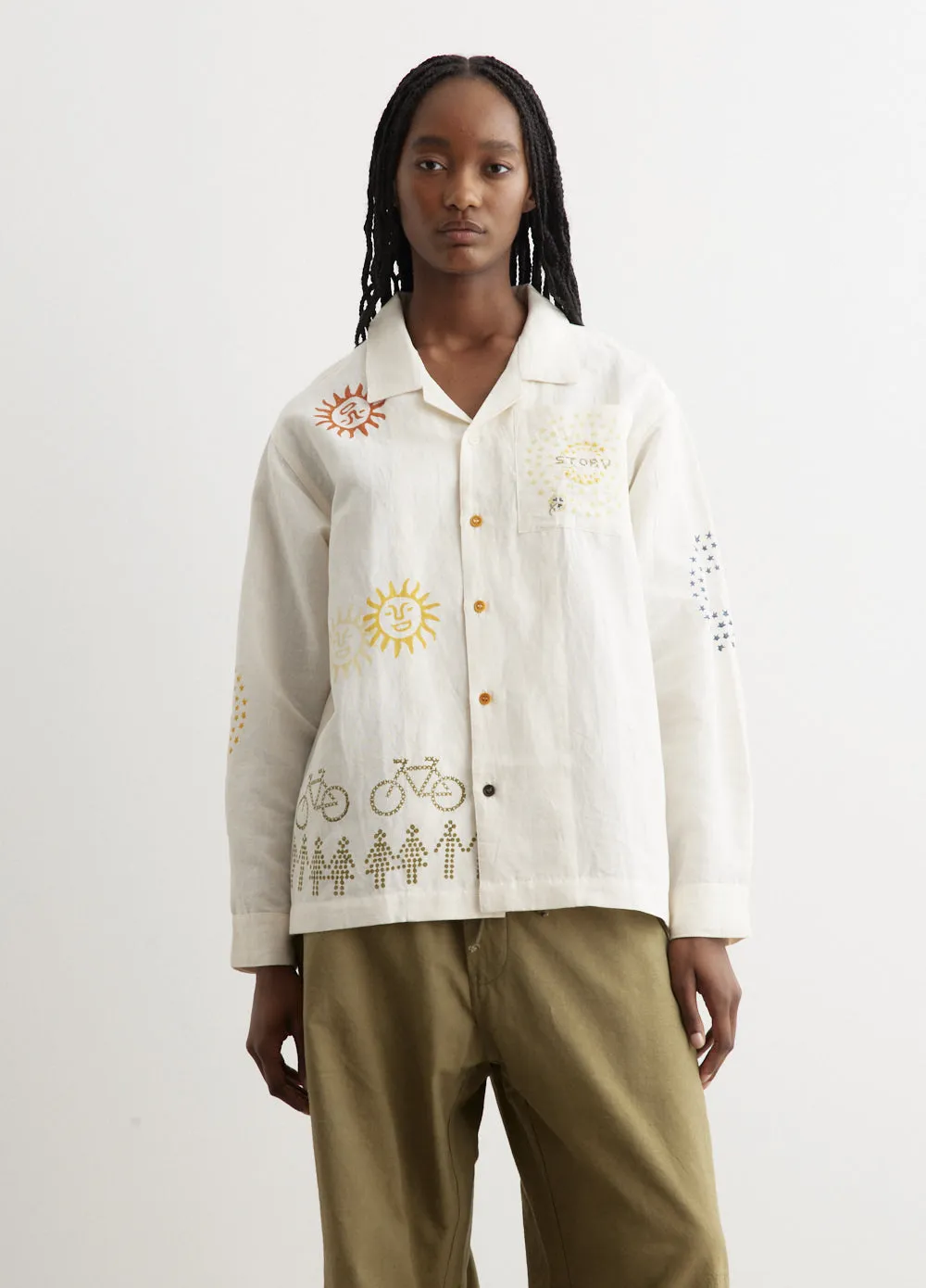 Greetings Long-Sleeve Shirt