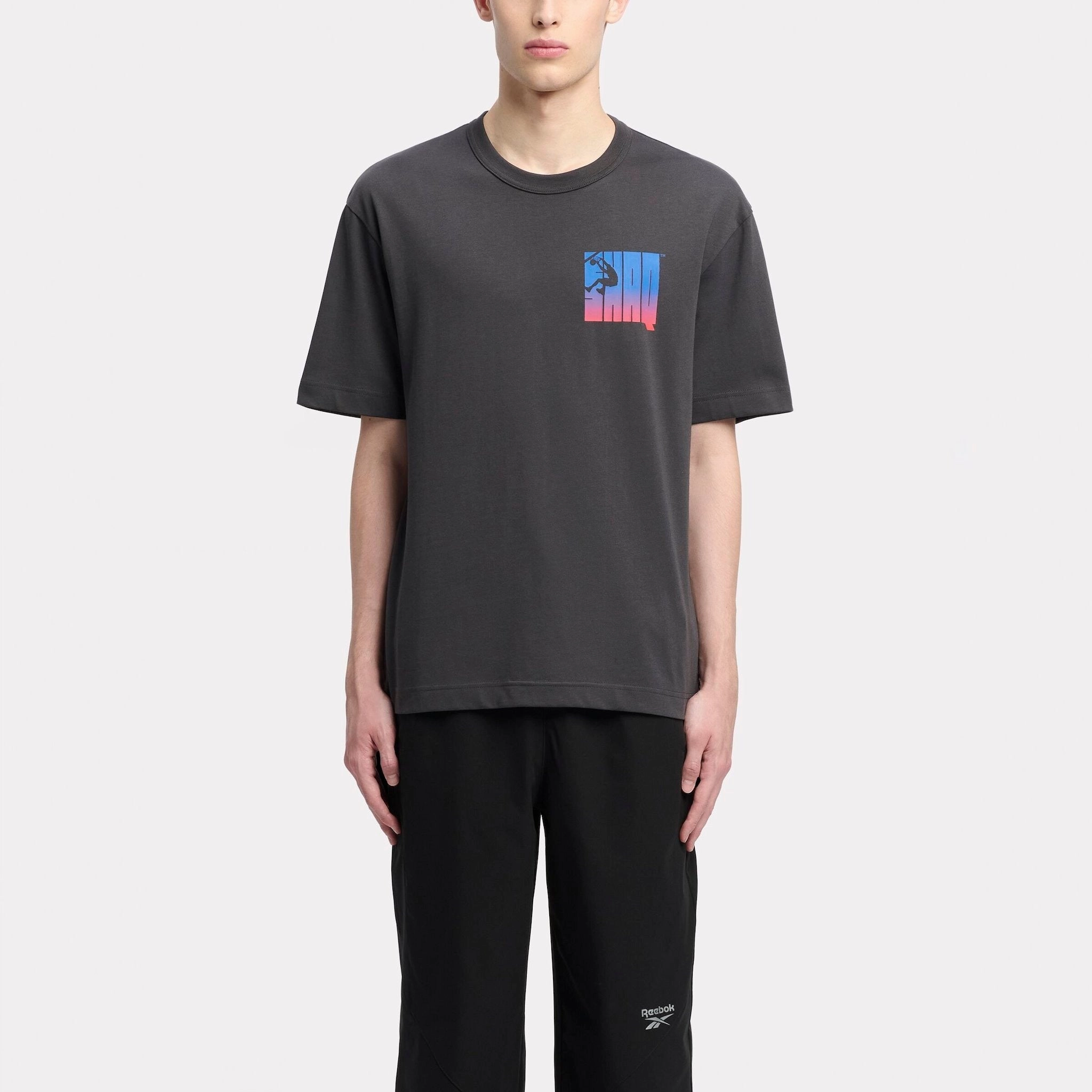 Gs Hs Shaq Silo Logo Tee Washed Black