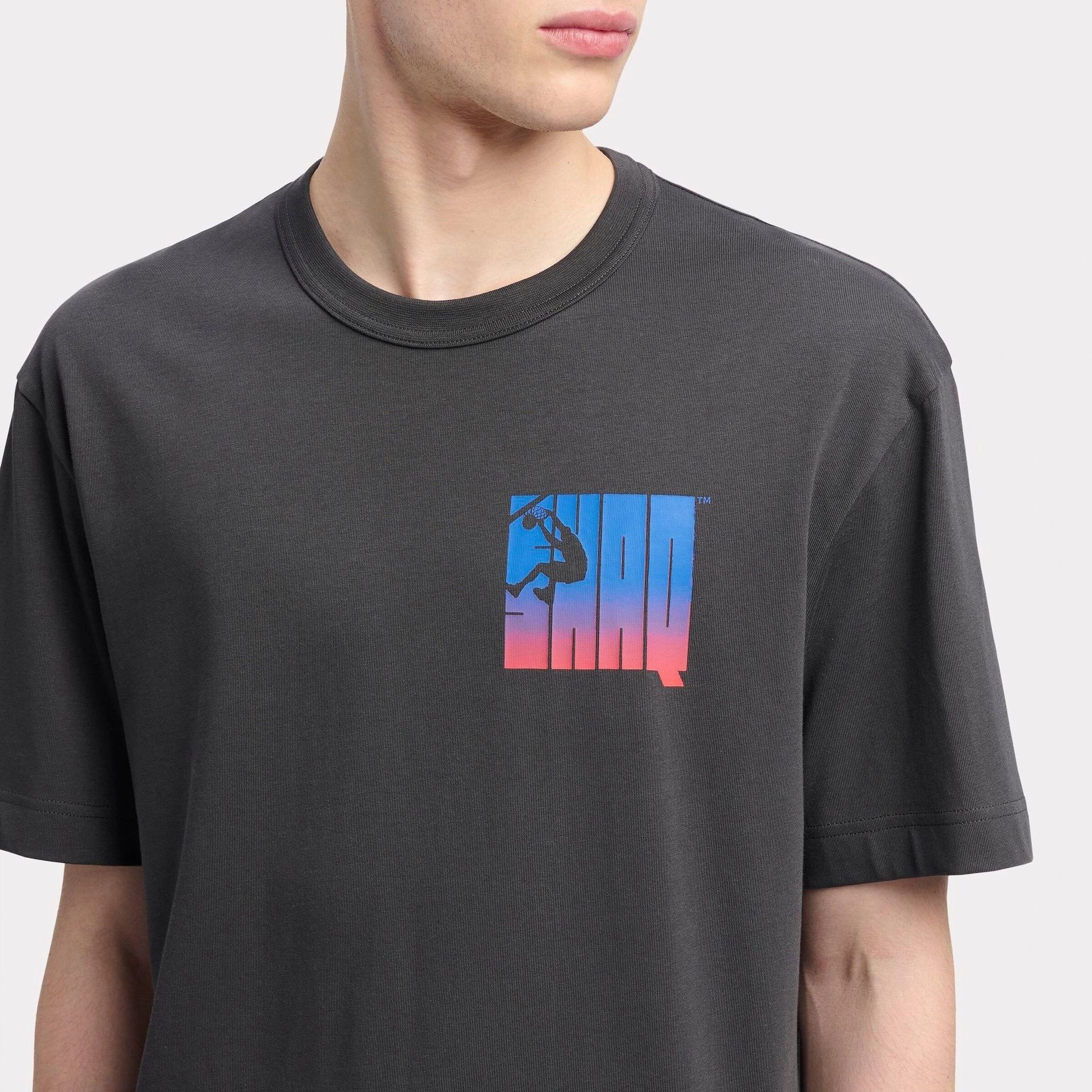 Gs Hs Shaq Silo Logo Tee Washed Black