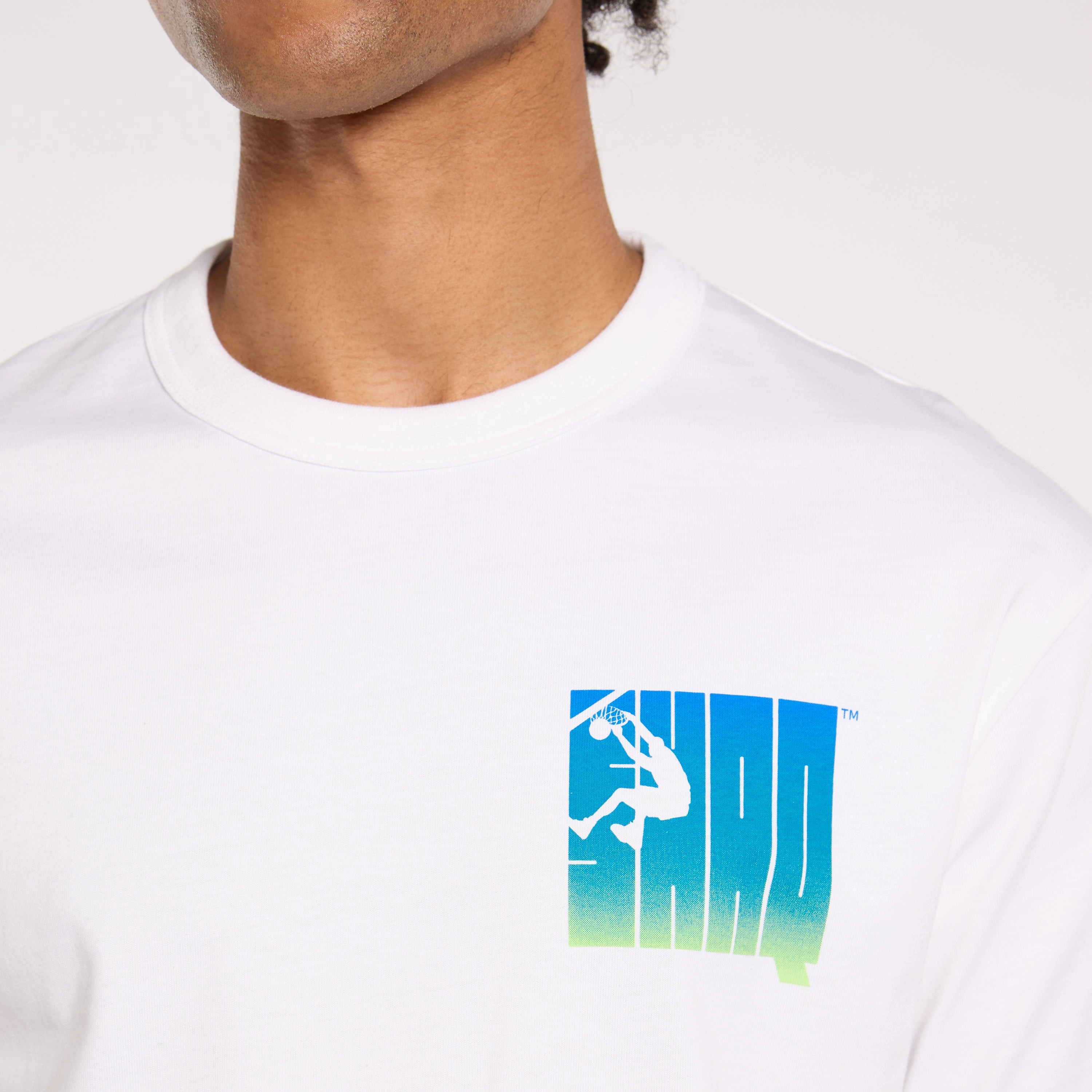 Gs Hs Shaq Silo Logo Tee White