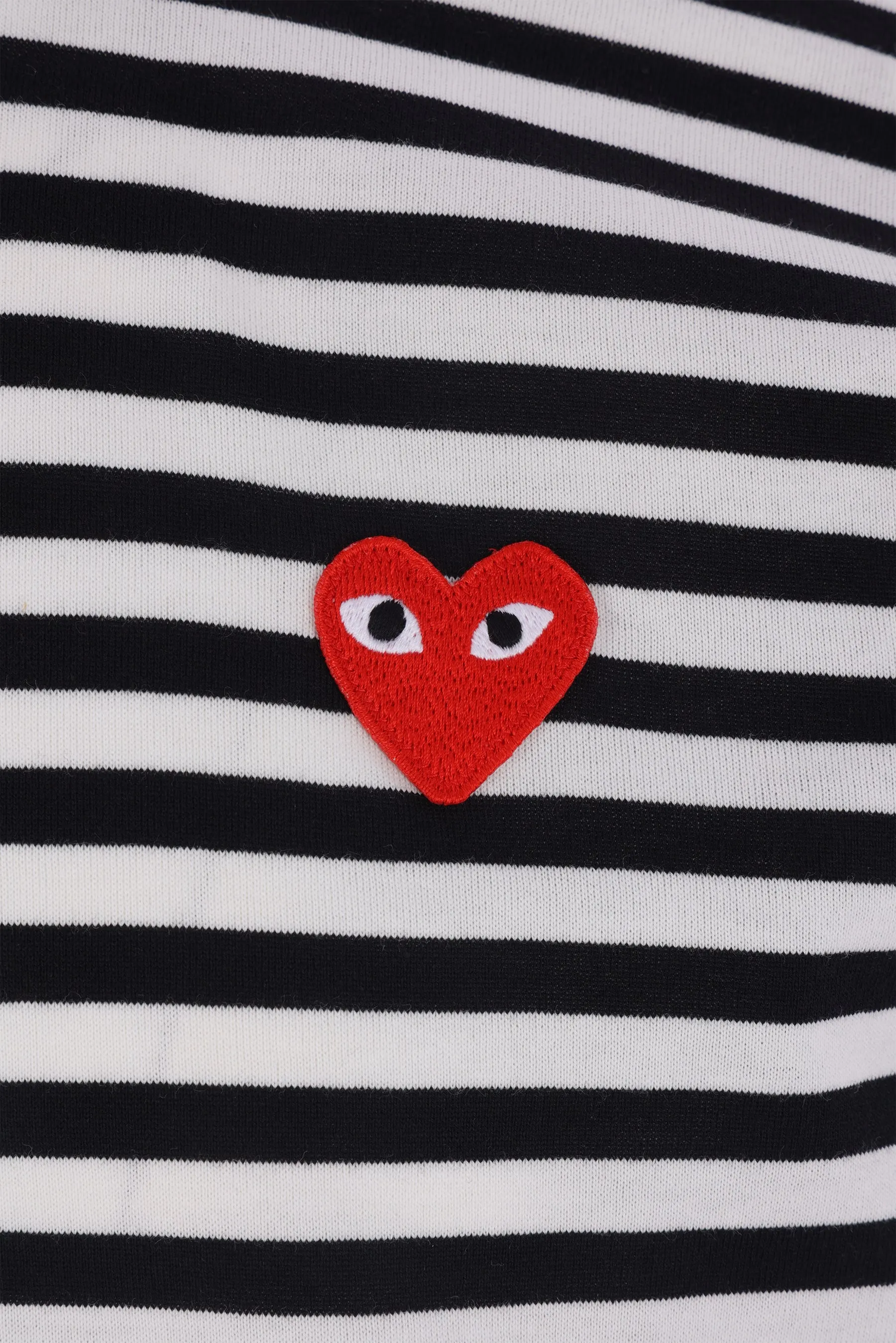 Heart patch cotton long-sleeve t-shirt