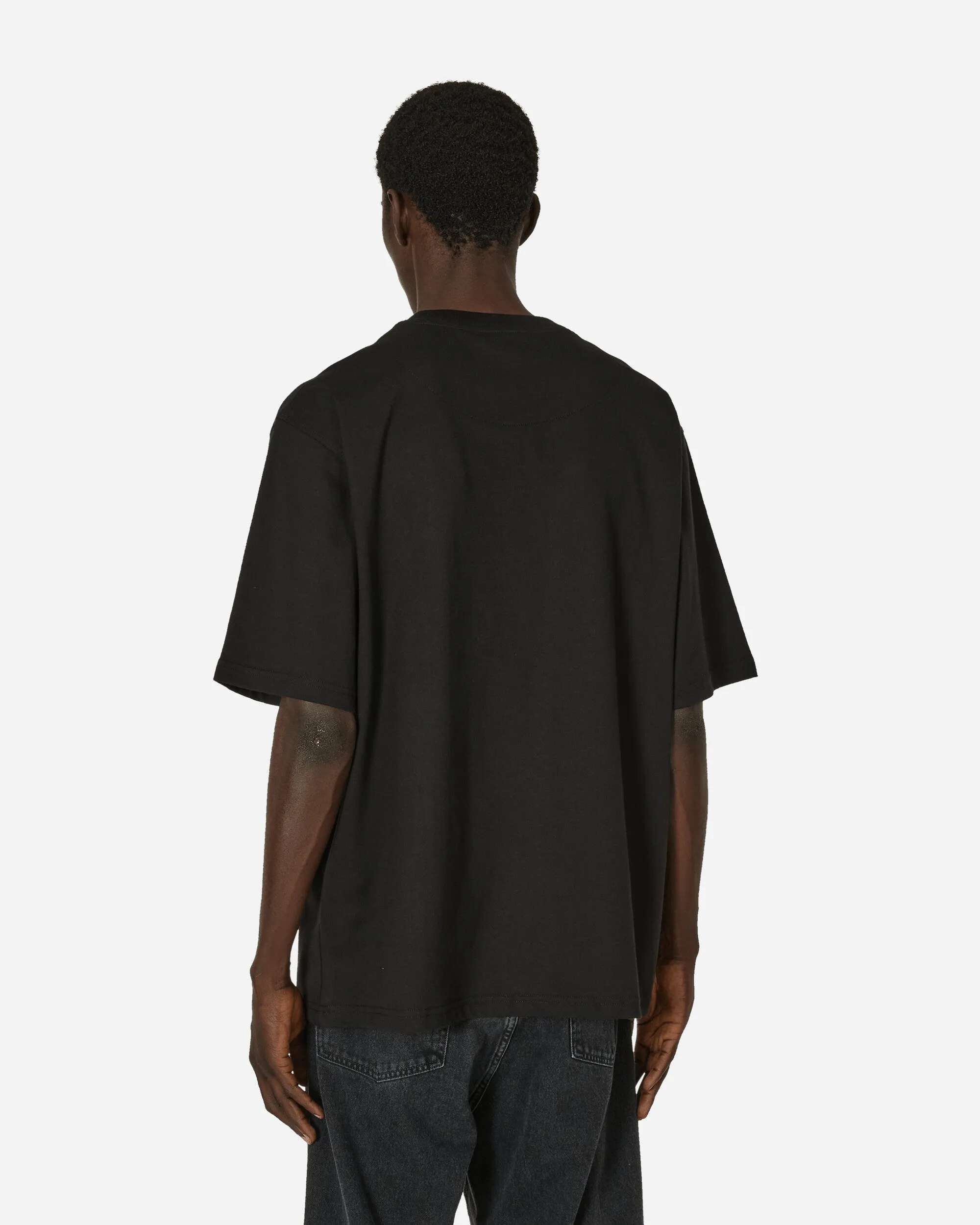 Heavy Duty Classic Label Pocket T-Shirt Black