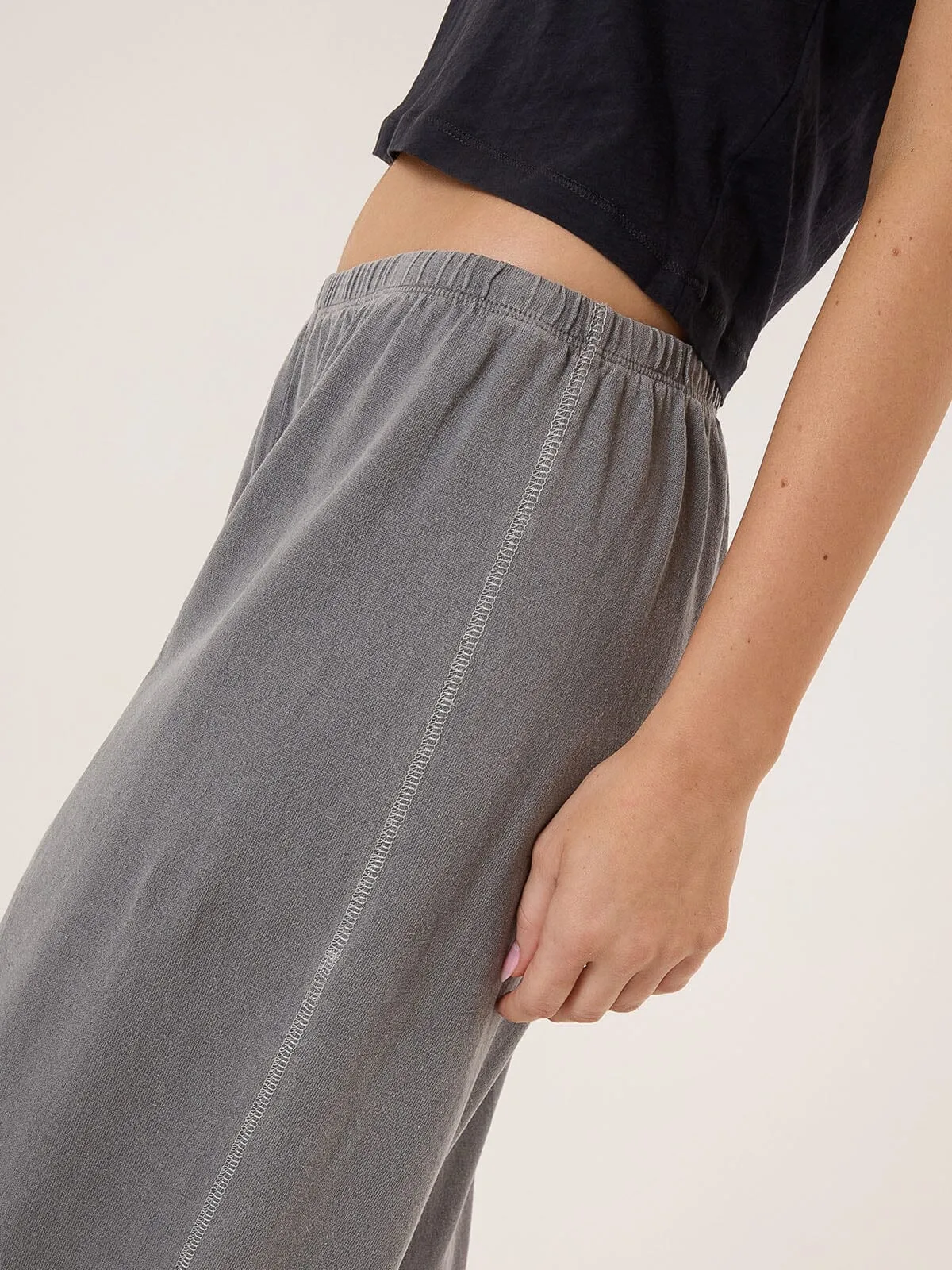 Hemp Relax Pant - Grey Ash