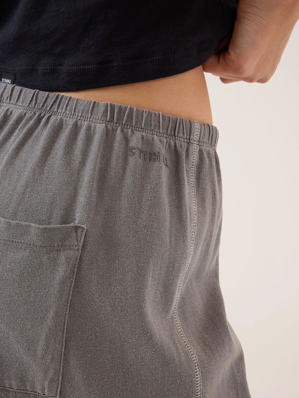 Hemp Relax Pant - Grey Ash
