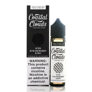 Iced Strawberry Kiwi - Coastal Clouds E-Juice (60 ml)