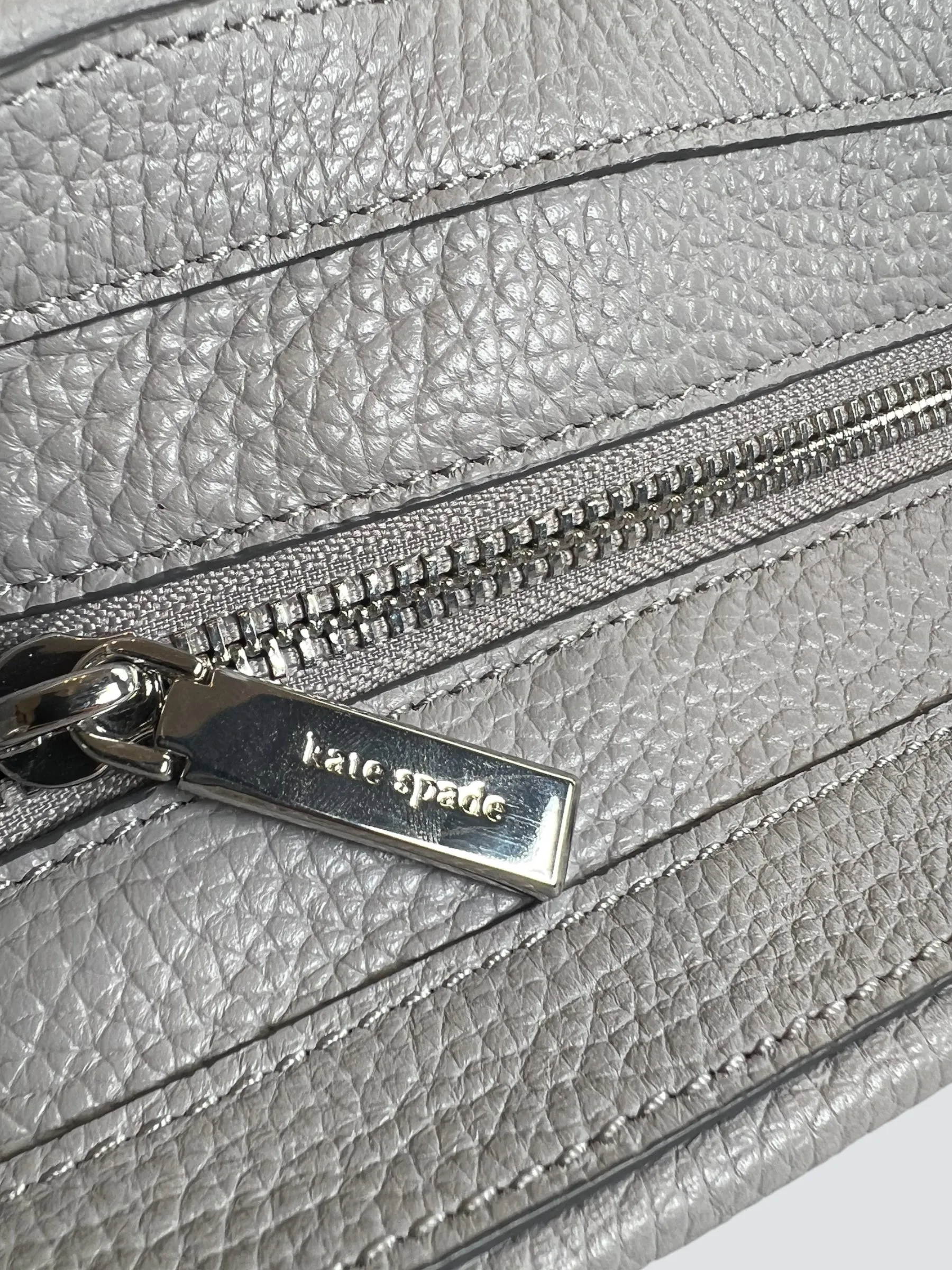 Kate Spade Leather Grey Lexy Shoulder Bag