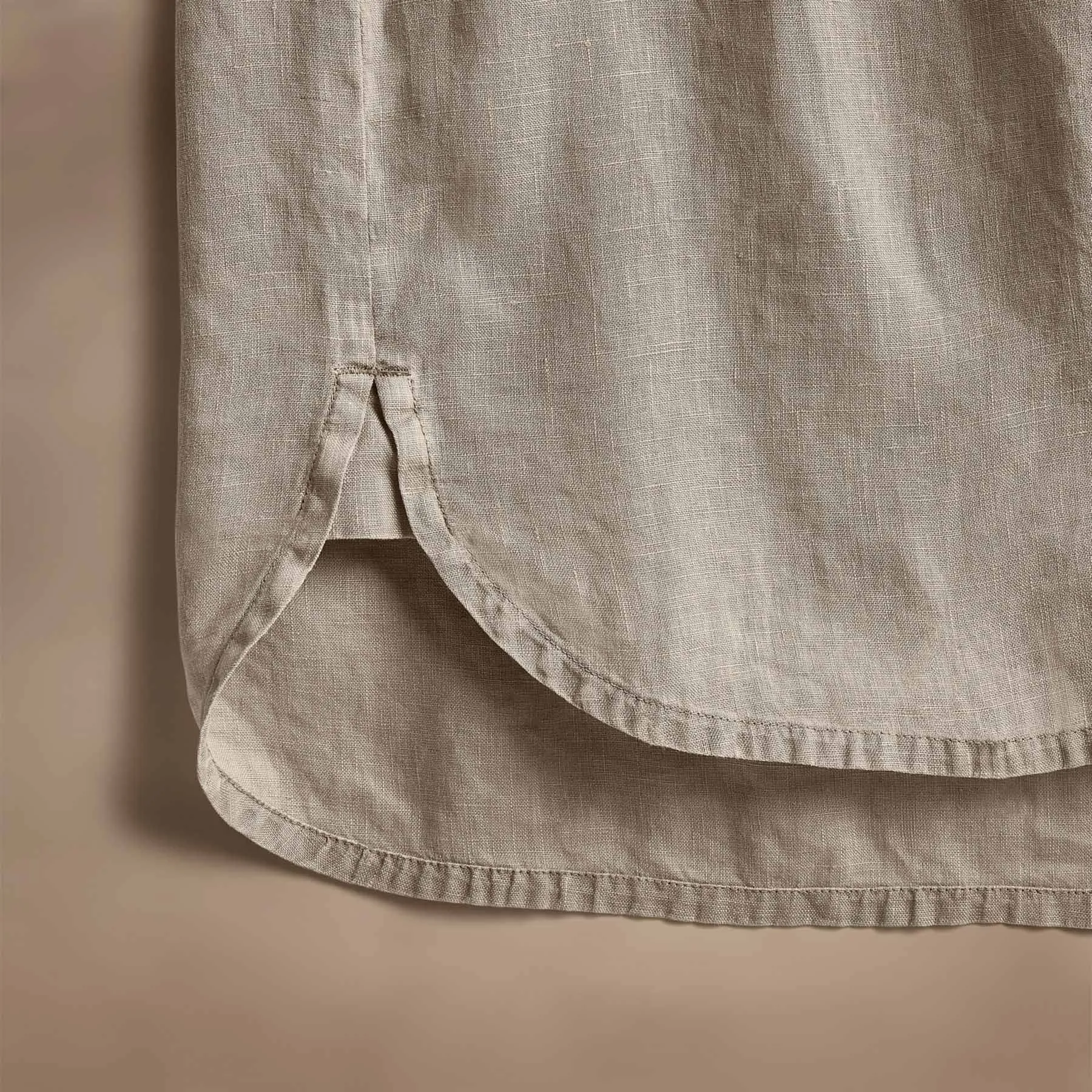 Lightweight Linen Shirt - Mineral Pigment